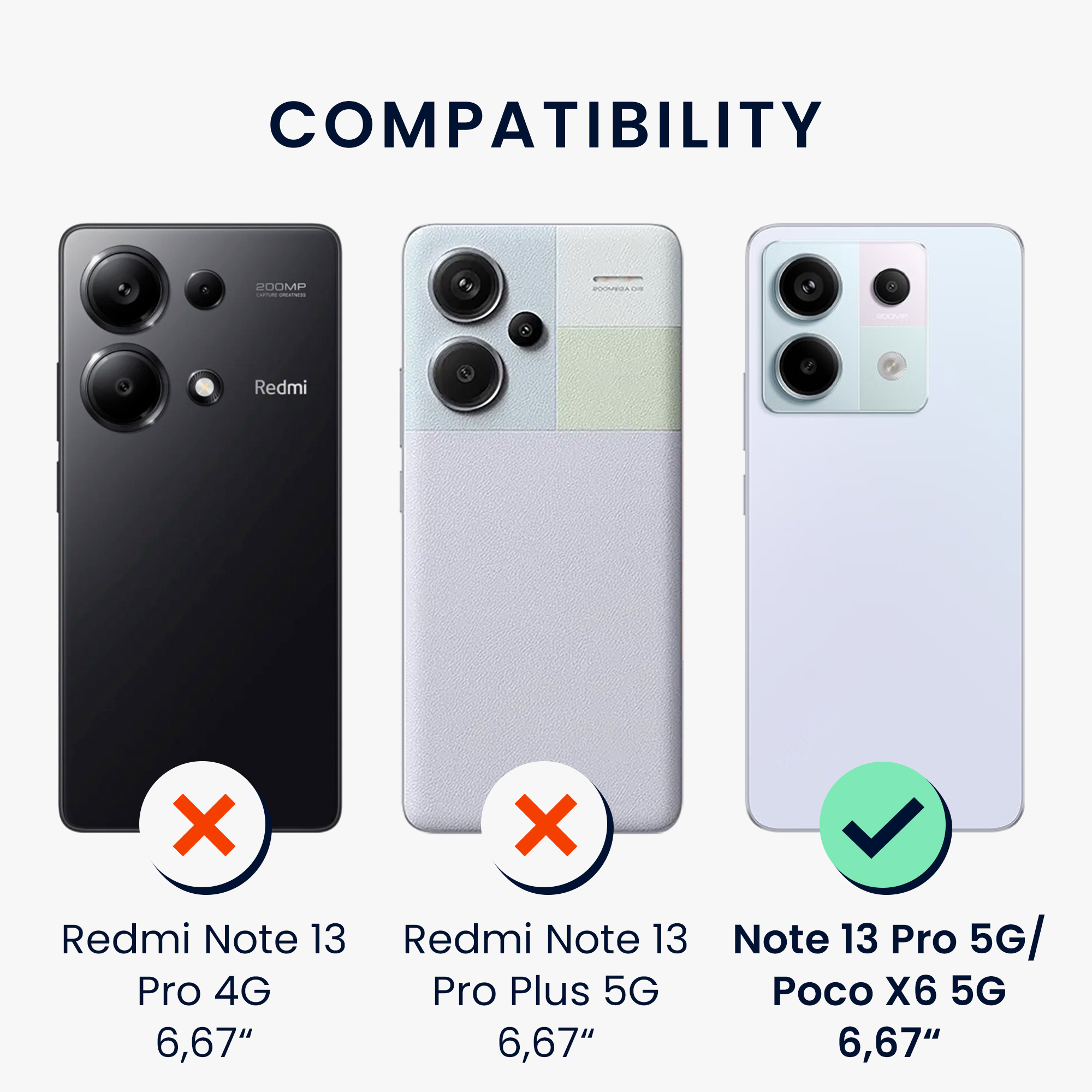 Kryt Xiaomi Redmi Note 13 Pro 5G silikonový TPU červená kwmobile