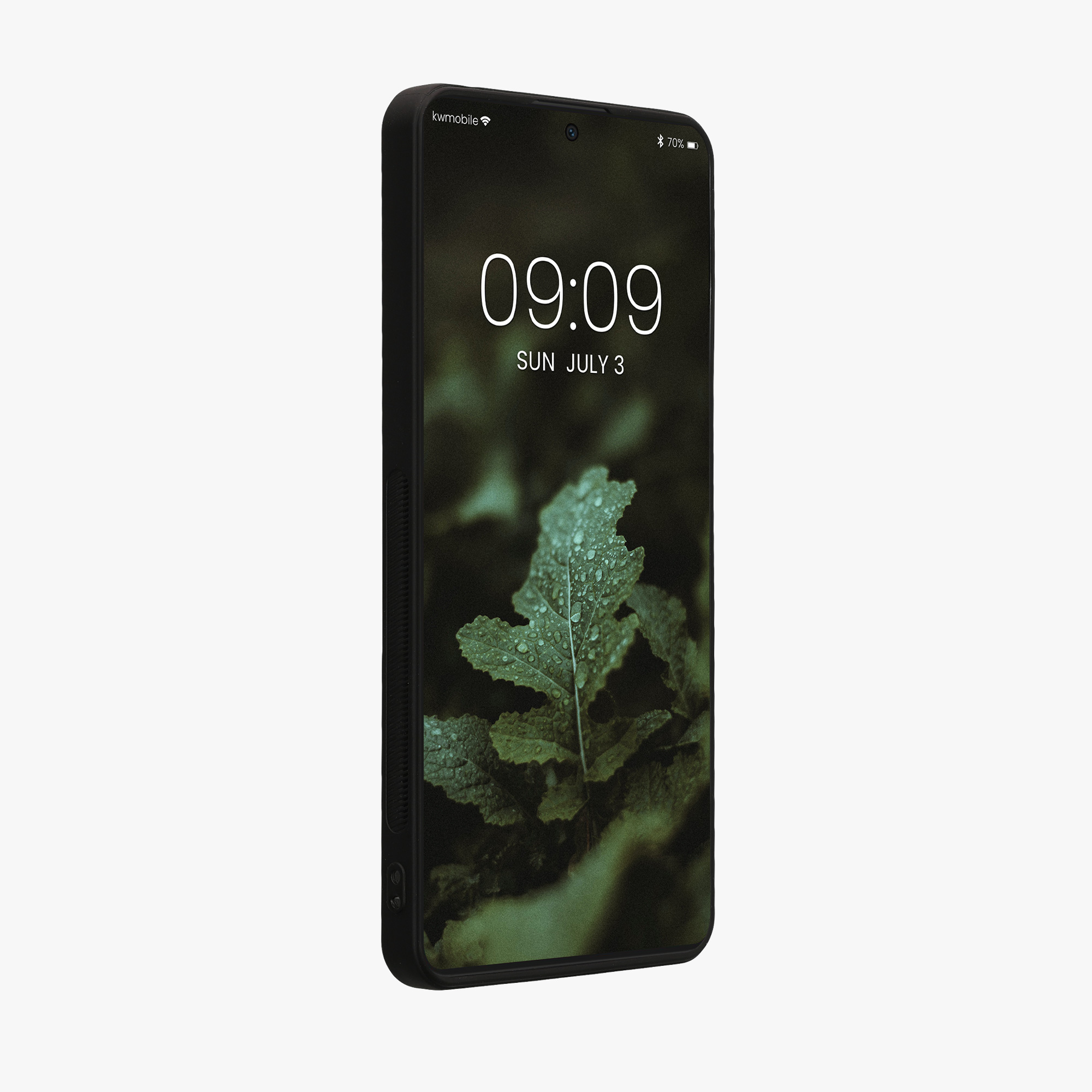 Dřevěný kryt Xiaomi Redmi Note 13 Pro 5G TPU nárazník hnědá kwmobile