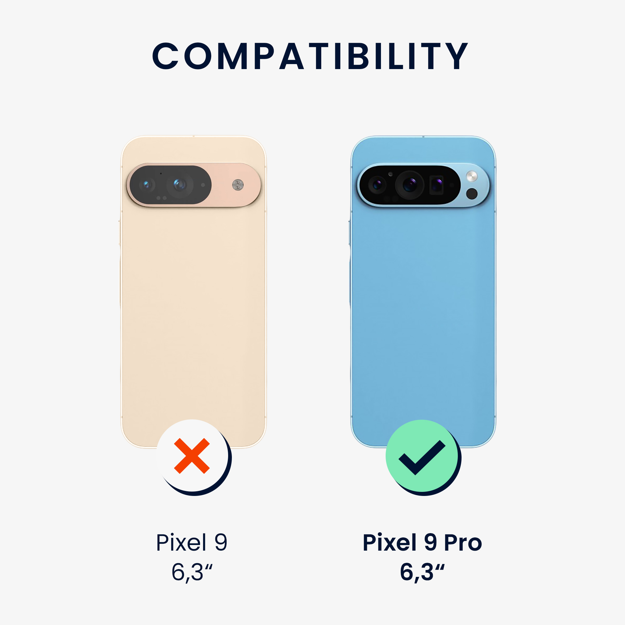 Kryt na mobil kwmobile pro Google Pixel 9 Pro / Google Pixel 9 - růžová