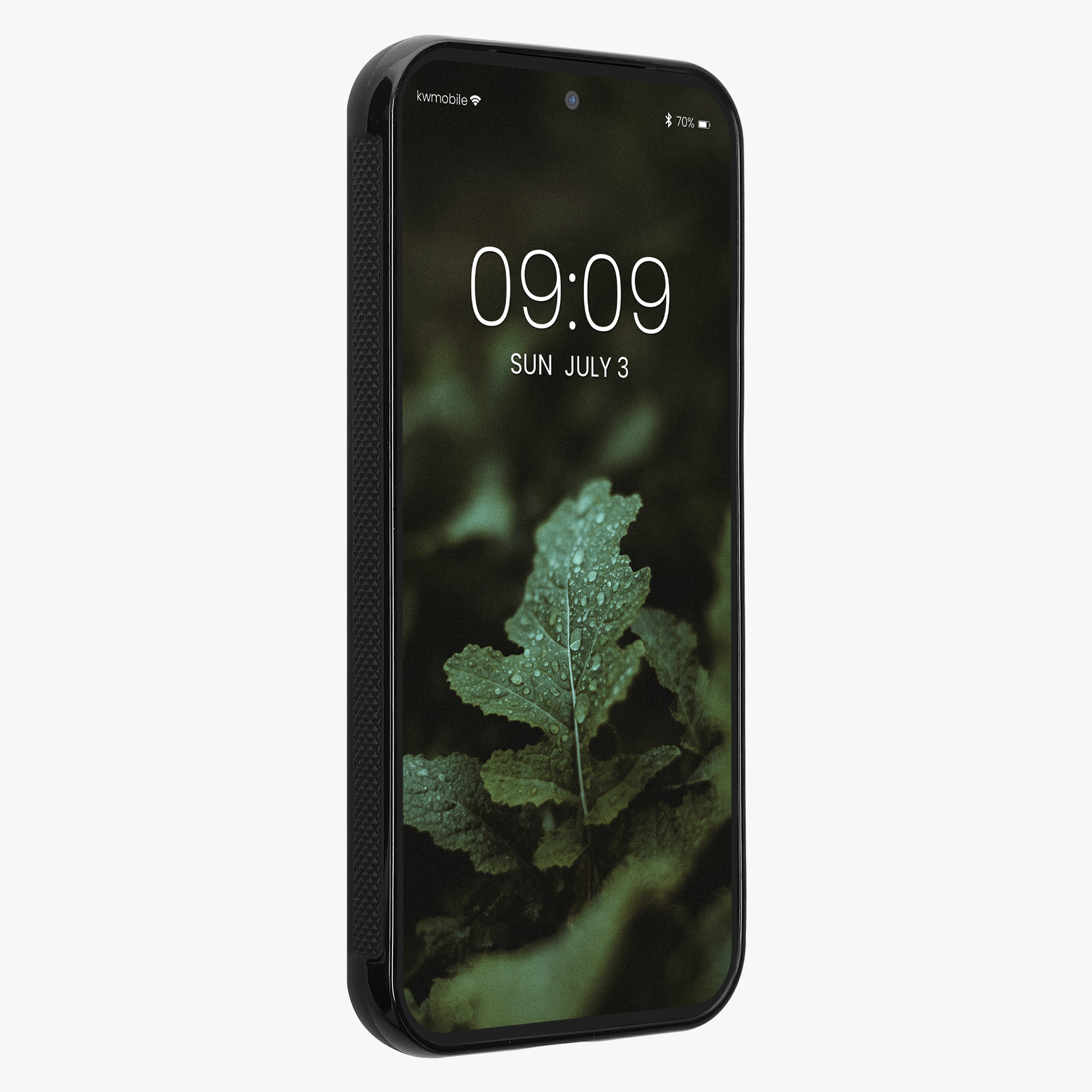 Dřevěný kryt kwmobile pro Google Pixel 9a - vintage hnědá / hnědá
