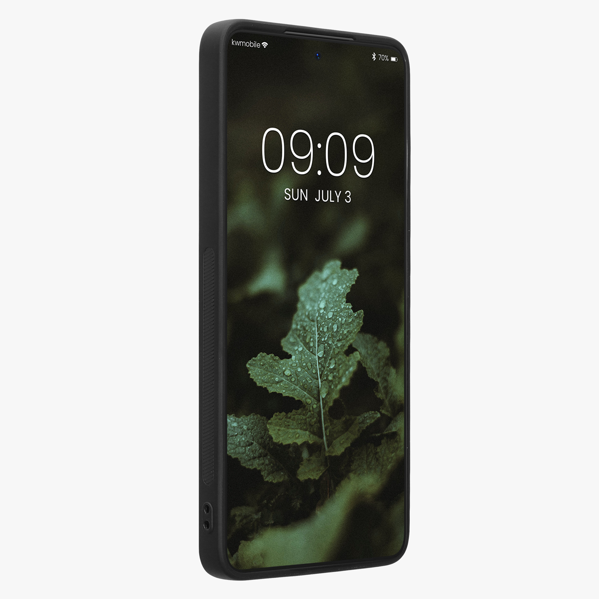 Kryt na mobil Xiaomi 14T Pro kwmobile Wood Case vintage hnědá / hnědá