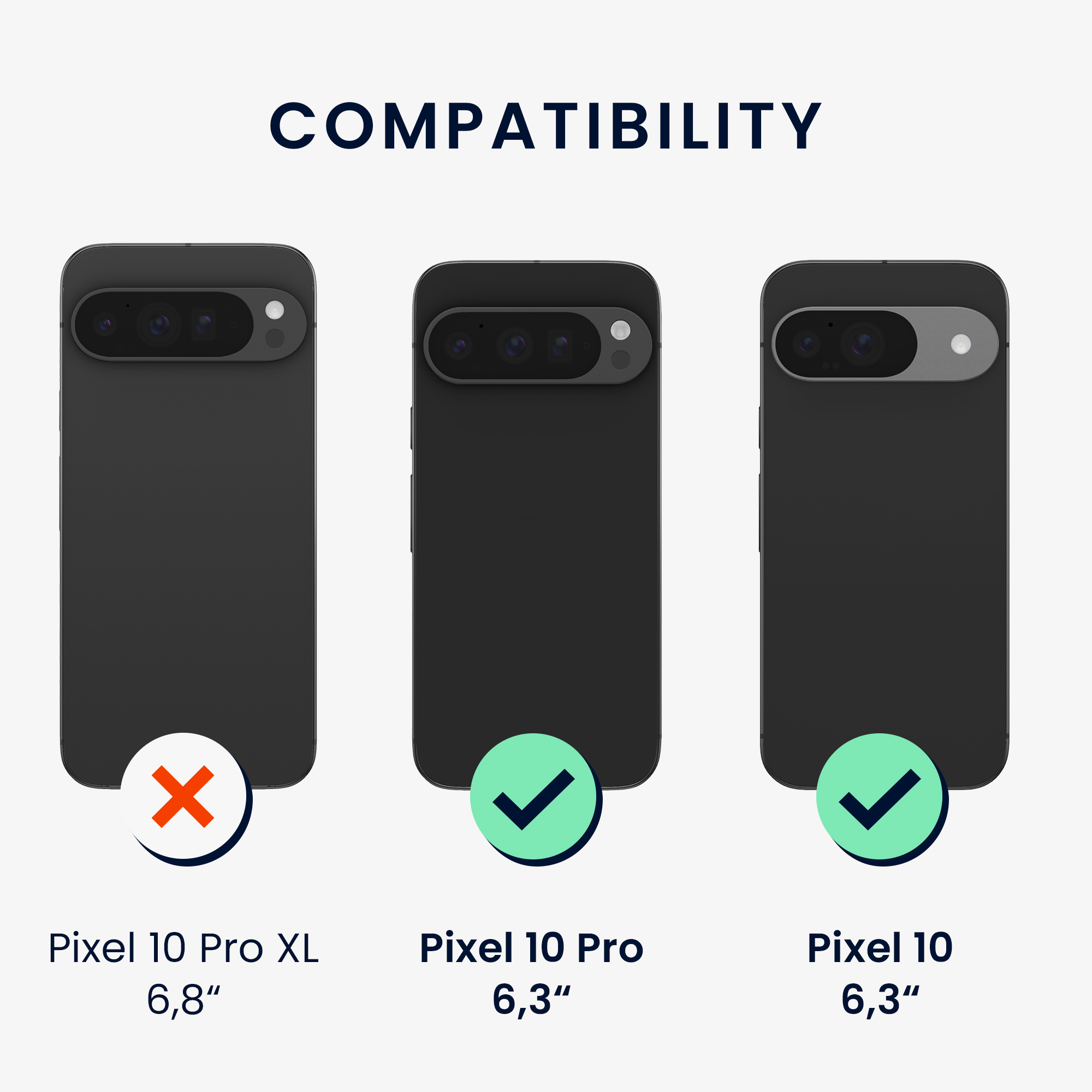 Crossbody kryt kwmobile pro Google Pixel 10 / Pixel 10 Pro - šedozelená