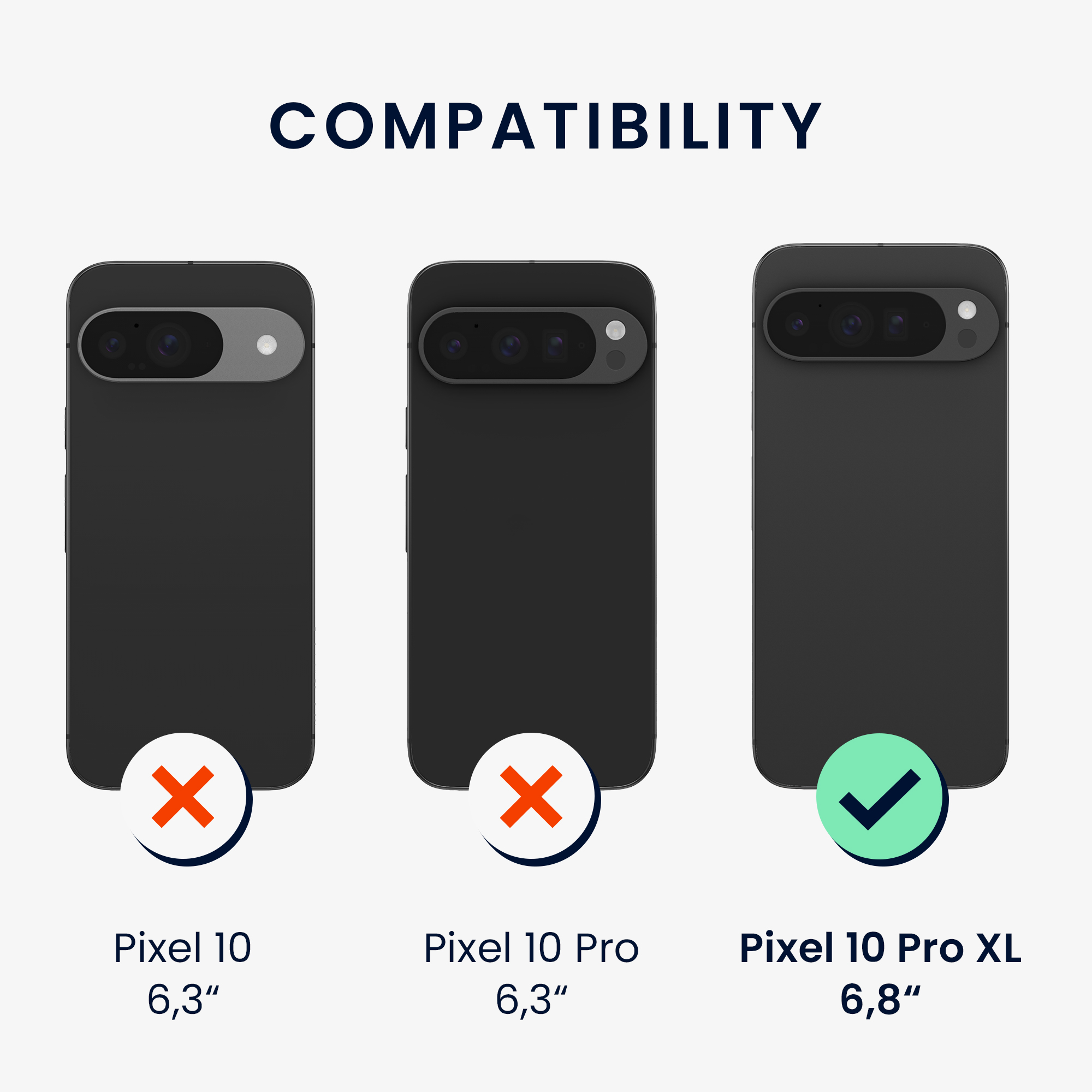 Crossbody kryt kwmobile pro Google Pixel 10 Pro XL - šedozelená