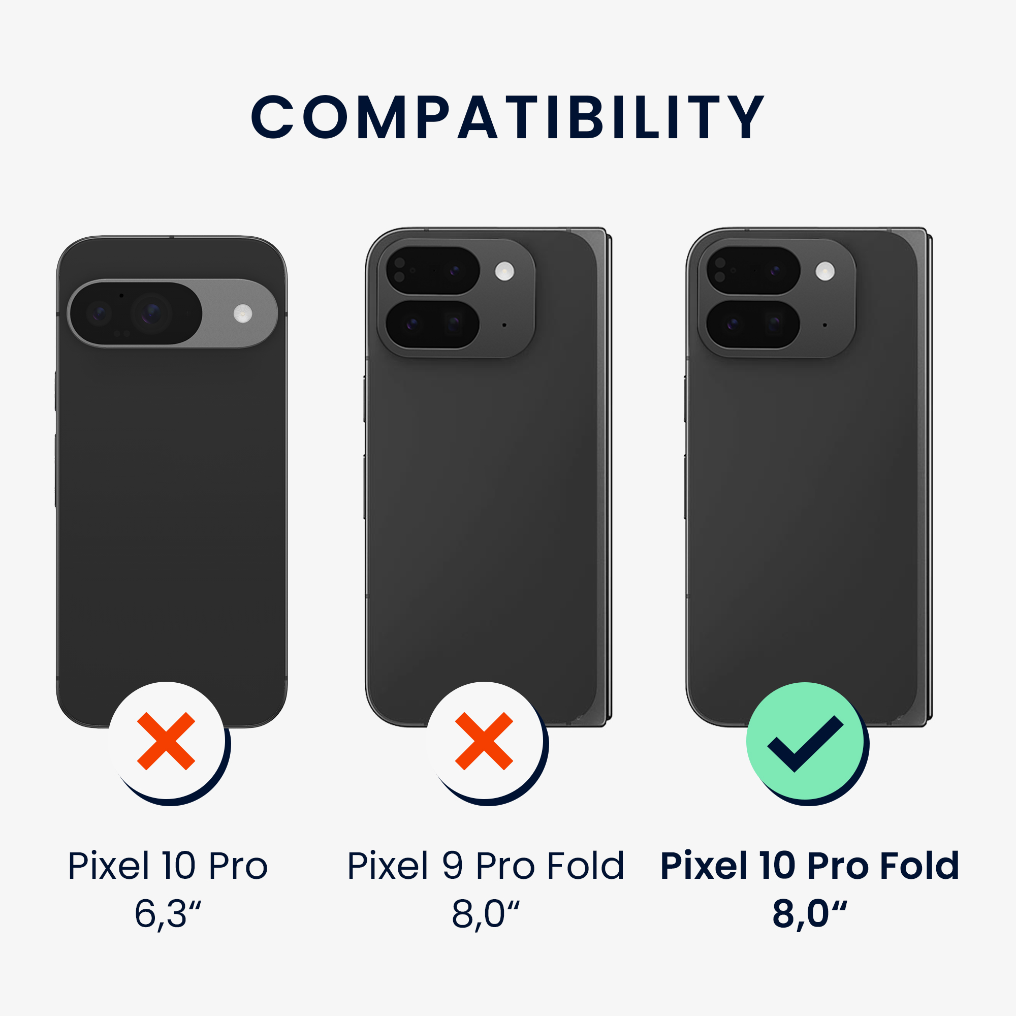 Silikonový kryt kwmobile pro Google Pixel 10 Pro - transparentní