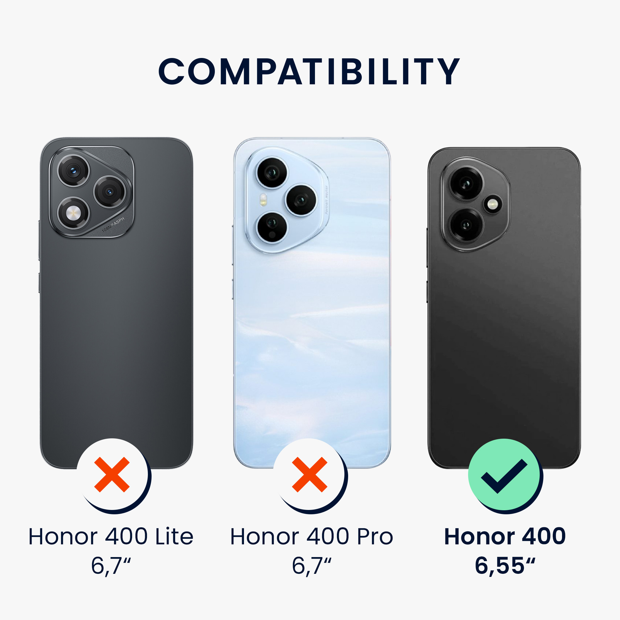 Pouzdro pro HONOR 400 kwmobile tenké TPU - borůvková