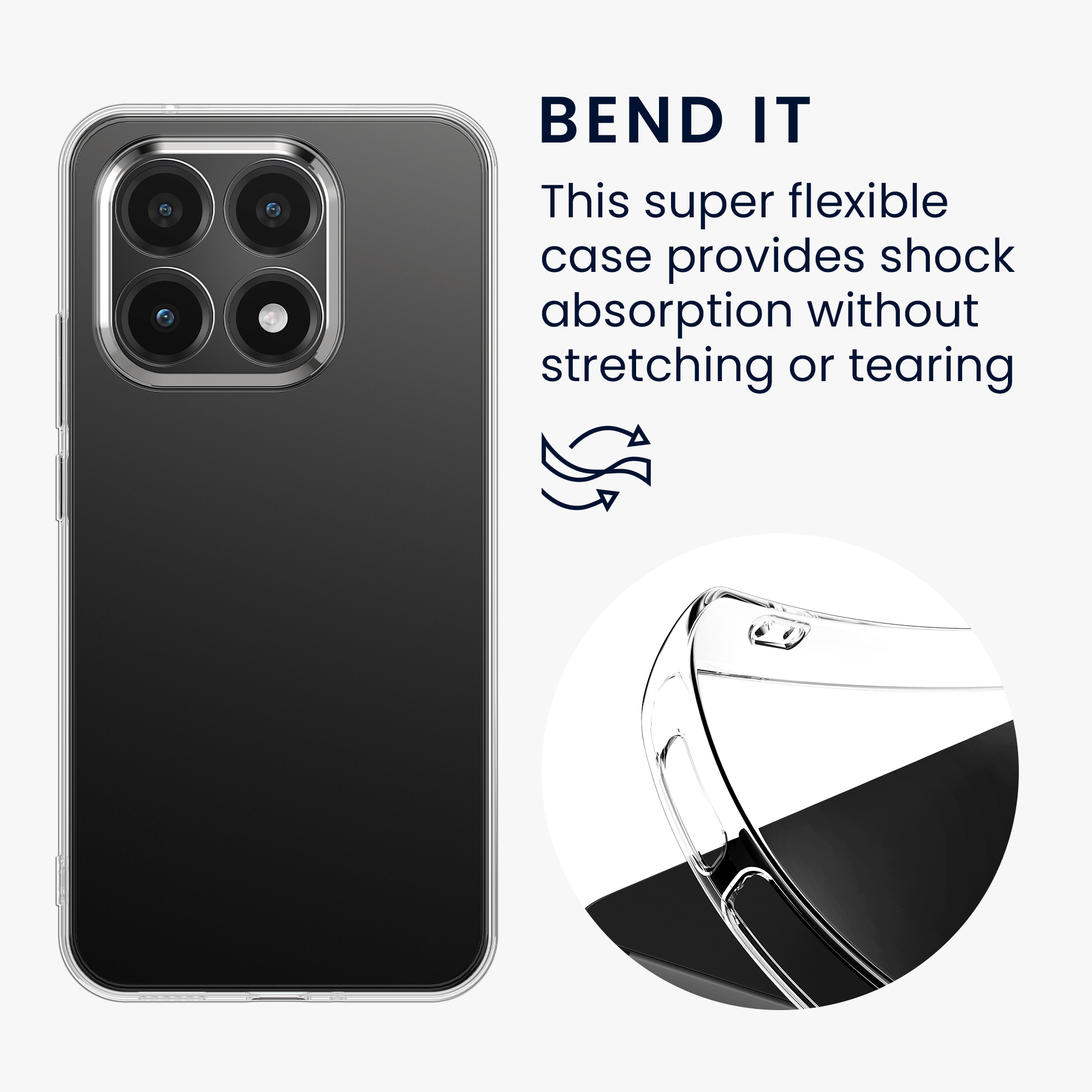 Pouzdro pro Xiaomi 15T kwmobile tenké TPU - transparentní