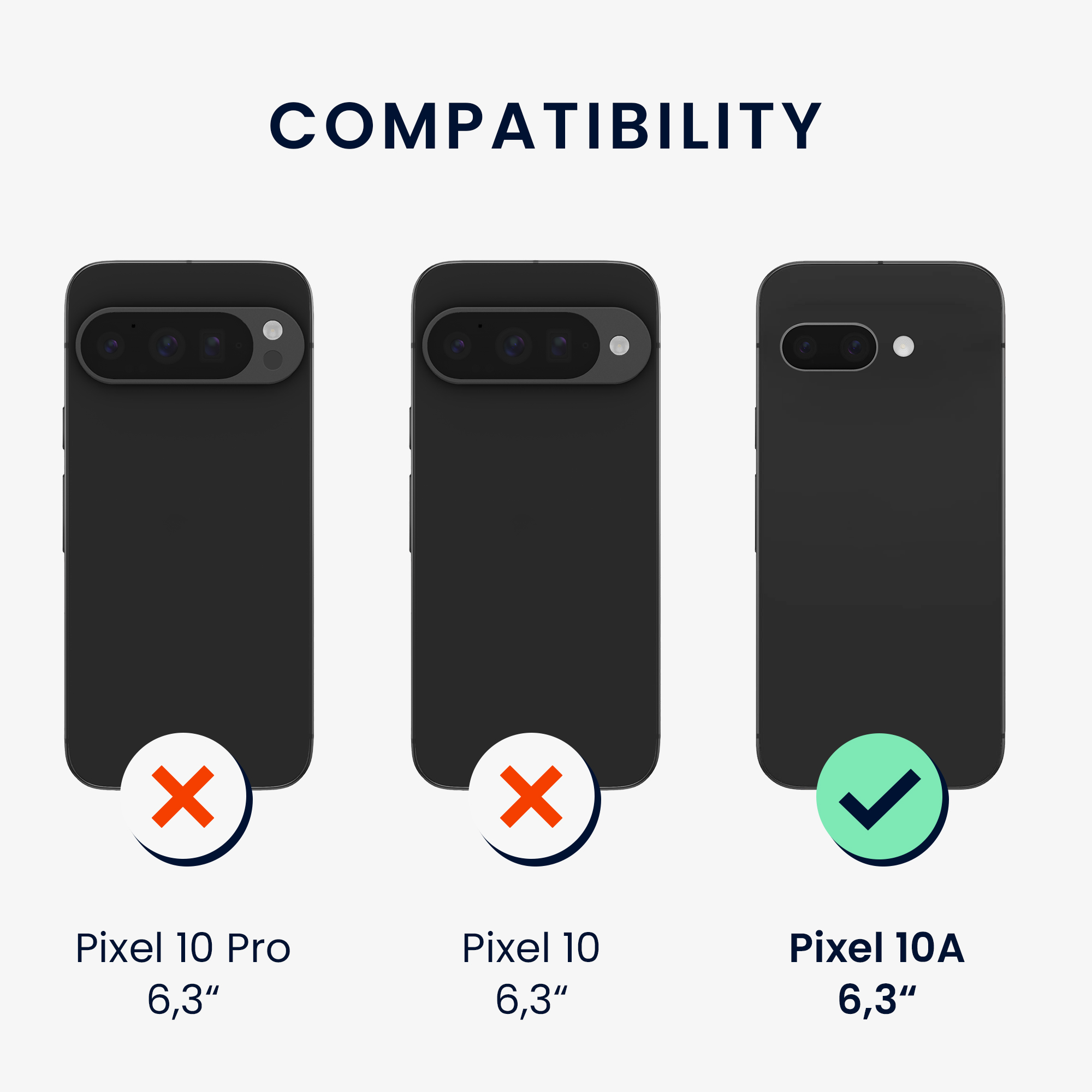 Crossbody kryt kwmobile pro Google Pixel 10a - petrolejová