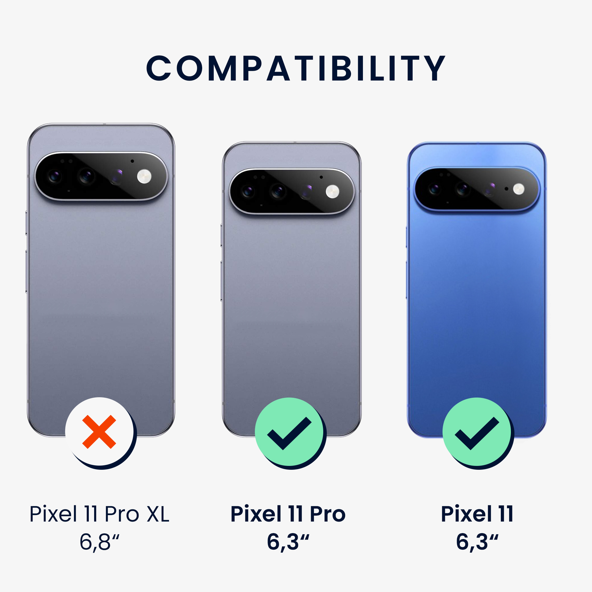 Pouzdro pro Google Pixel 11 / Pixel 11 Pro kwmobile silikonové - světle mátová