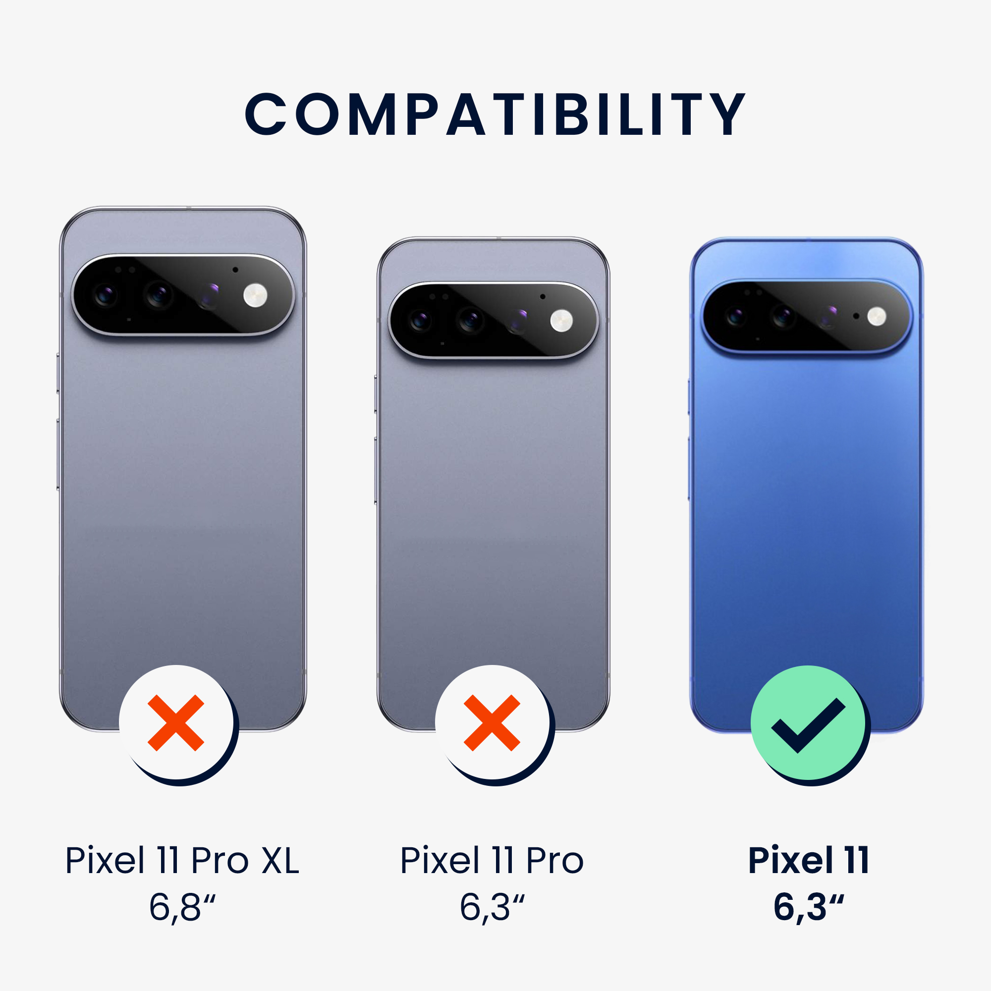 Pouzdro s popruhem (crossbody) pro Google Pixel 11 kwmobile silikonové - černá