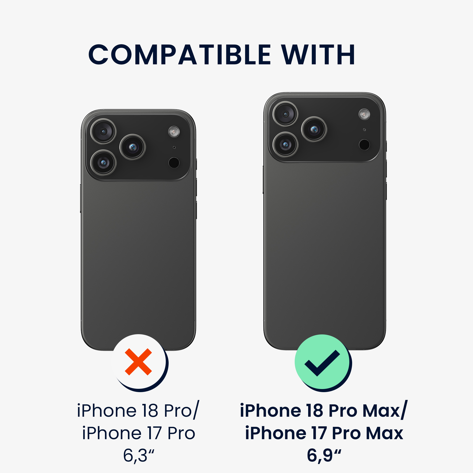 Silikonový kryt pro Apple iPhone 18 Pro Max / 17 Pro Max MagSafe s kroužkovým stojánkem kwmobile ‑ červená