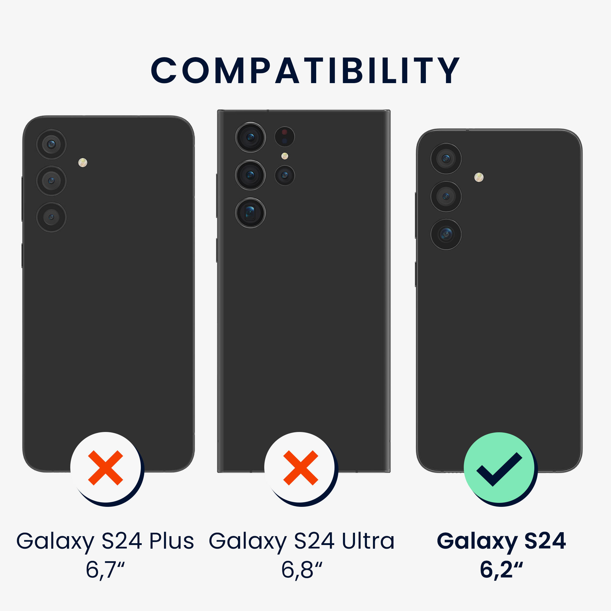 Silikonový kryt na mobil Galaxy S24 kwmobile modrozelená