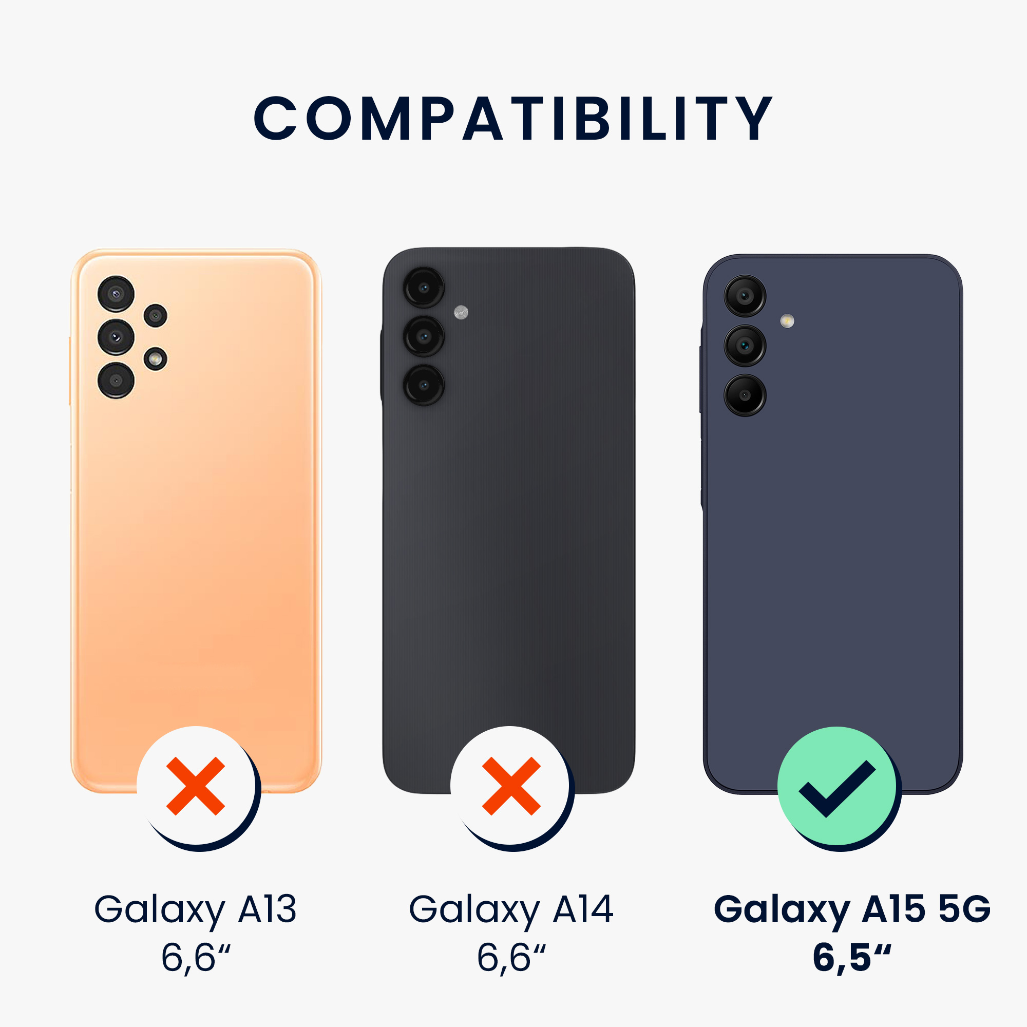 Kryt na mobil Samsung Galaxy A15 5G kwmobile TPU Antický kámen
