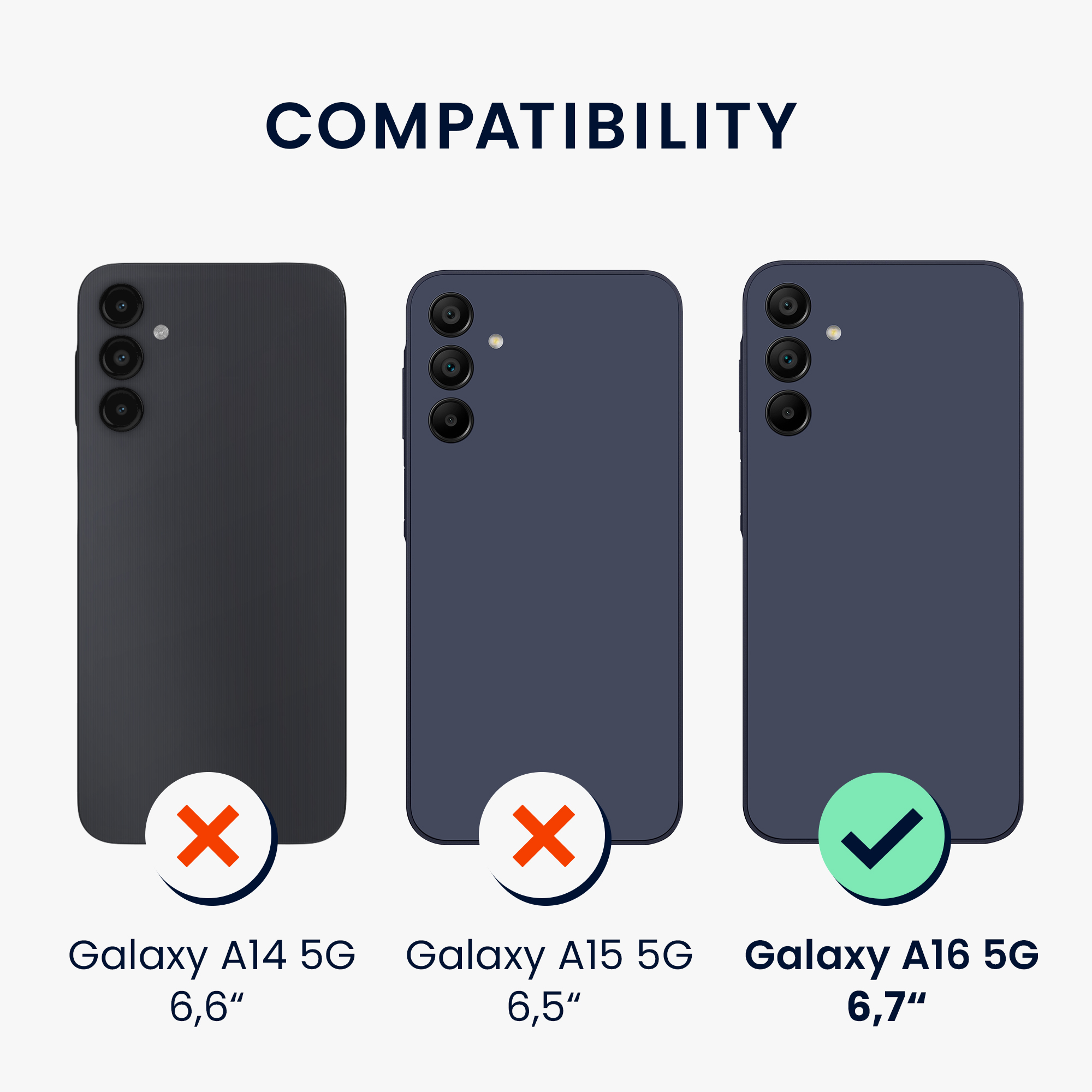 Kryt na mobil Samsung Galaxy A16 5G kwmobile TPU Levandulová