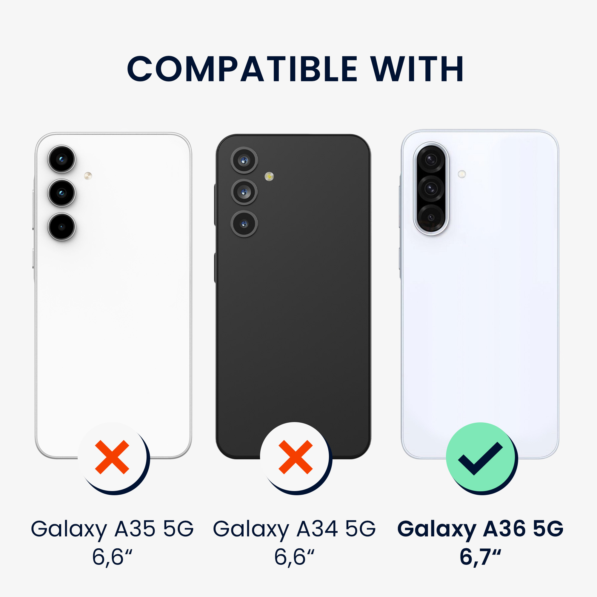 Průhledný kryt na mobil Samsung Galaxy A36 5G kwmobile motiv Flower Bouquets Flower Bouquets - pastelová fialová / transparentní