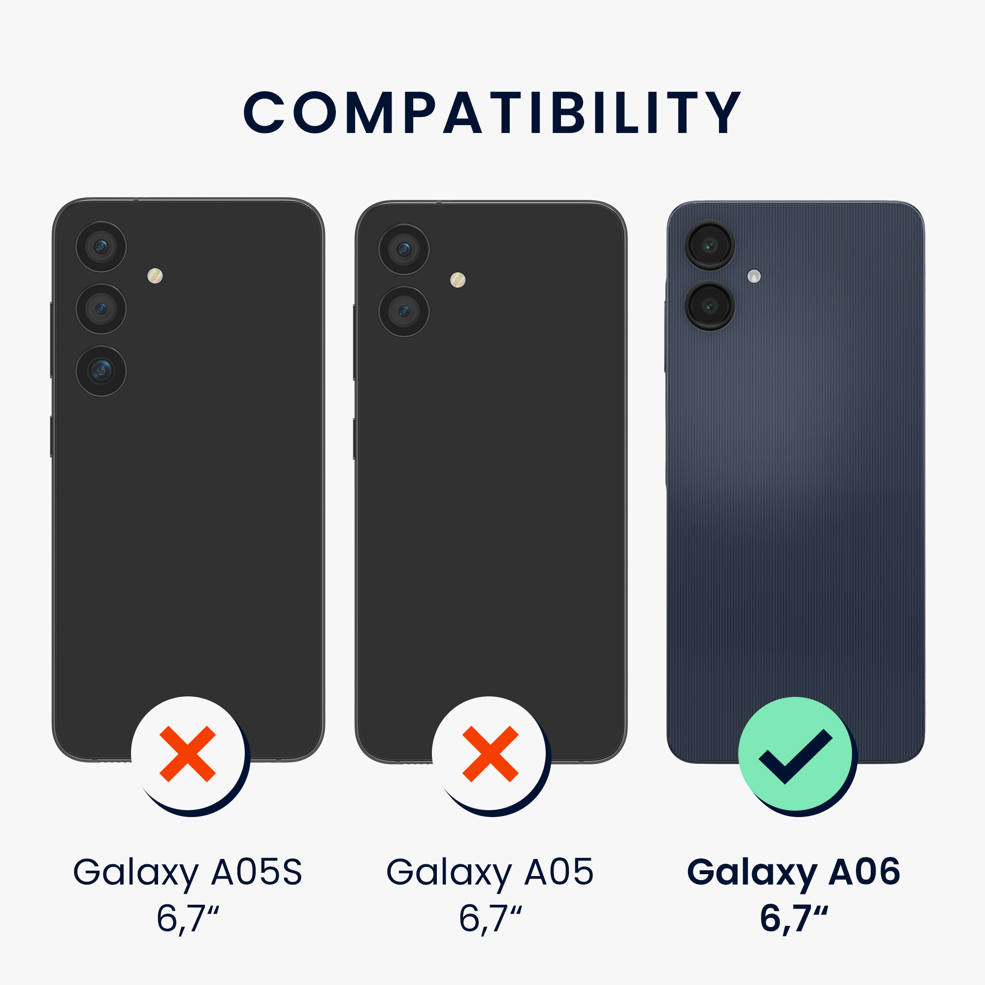 Kryt na mobil Samsung Galaxy A06 kwmobile TPU limetkově zelený