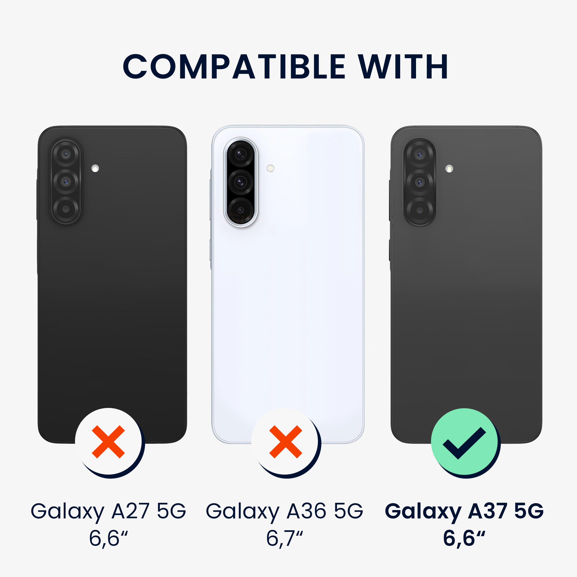 Dřevěný kryt pro Samsung Galaxy A37 5G s nárazuvzdorným TPU rámečkem kwmobile ‑ tmavě hnědá