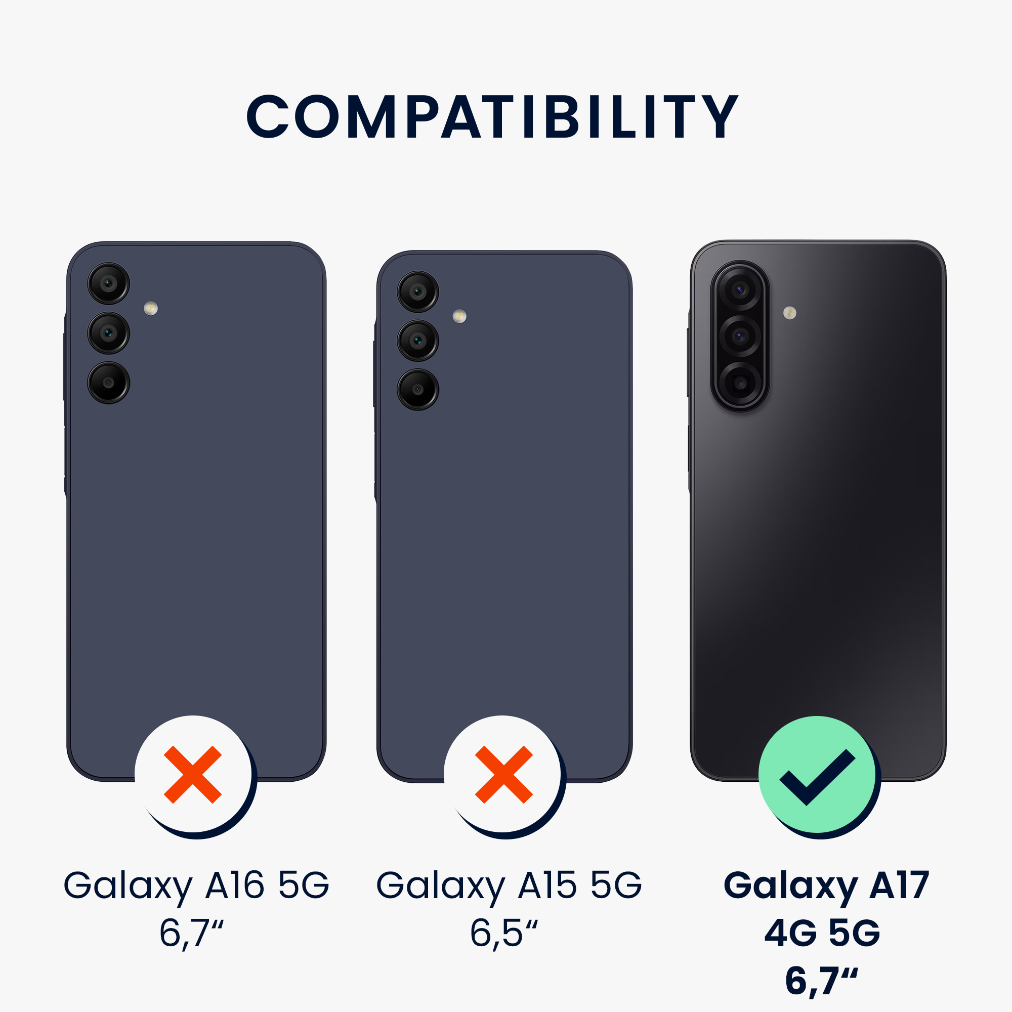 Kryt na mobil Samsung Galaxy A17 4G / 5G kwmobile TPU zářivě žlutý