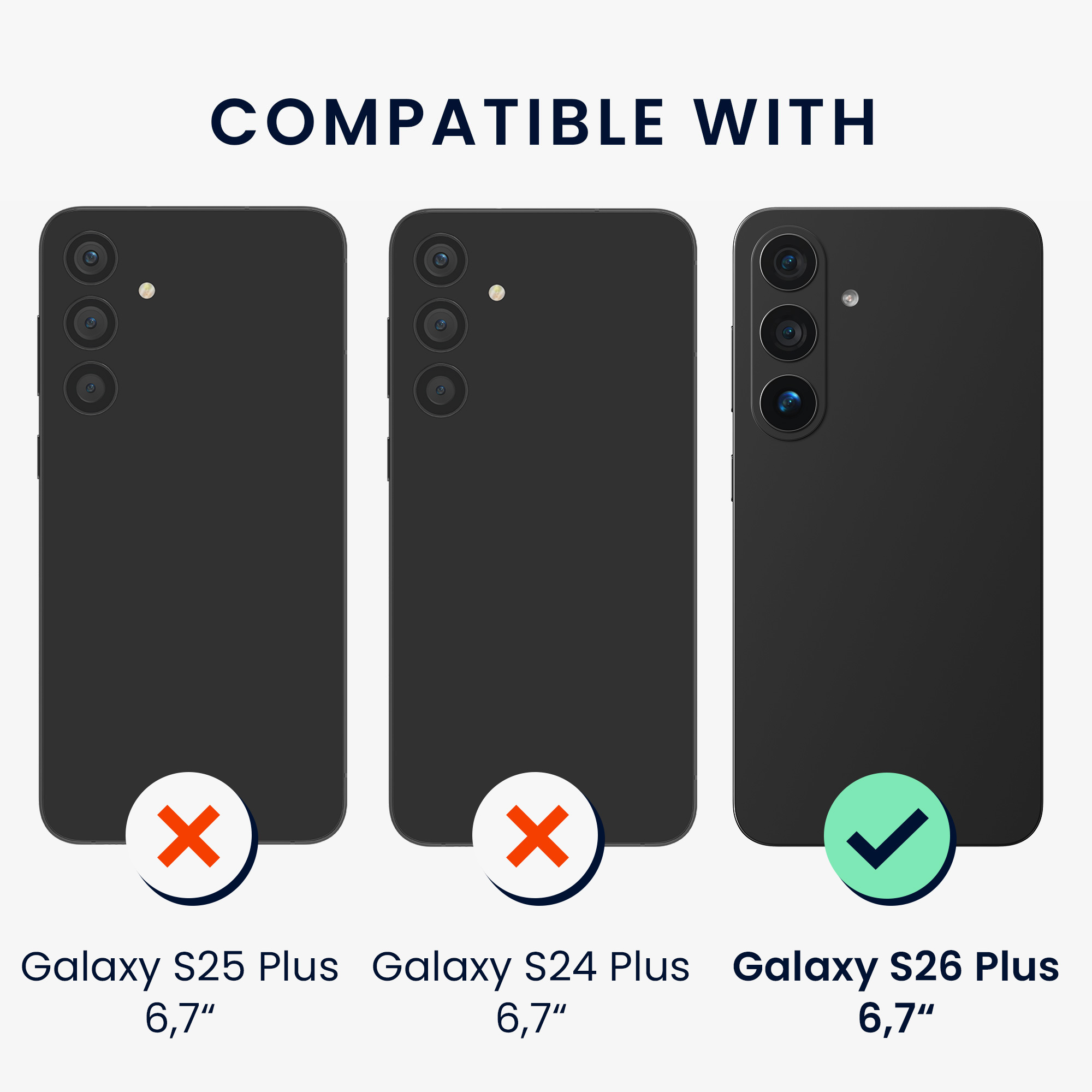 Kryt na mobil Samsung Galaxy S26 Plus kwmobile metalická levandulová