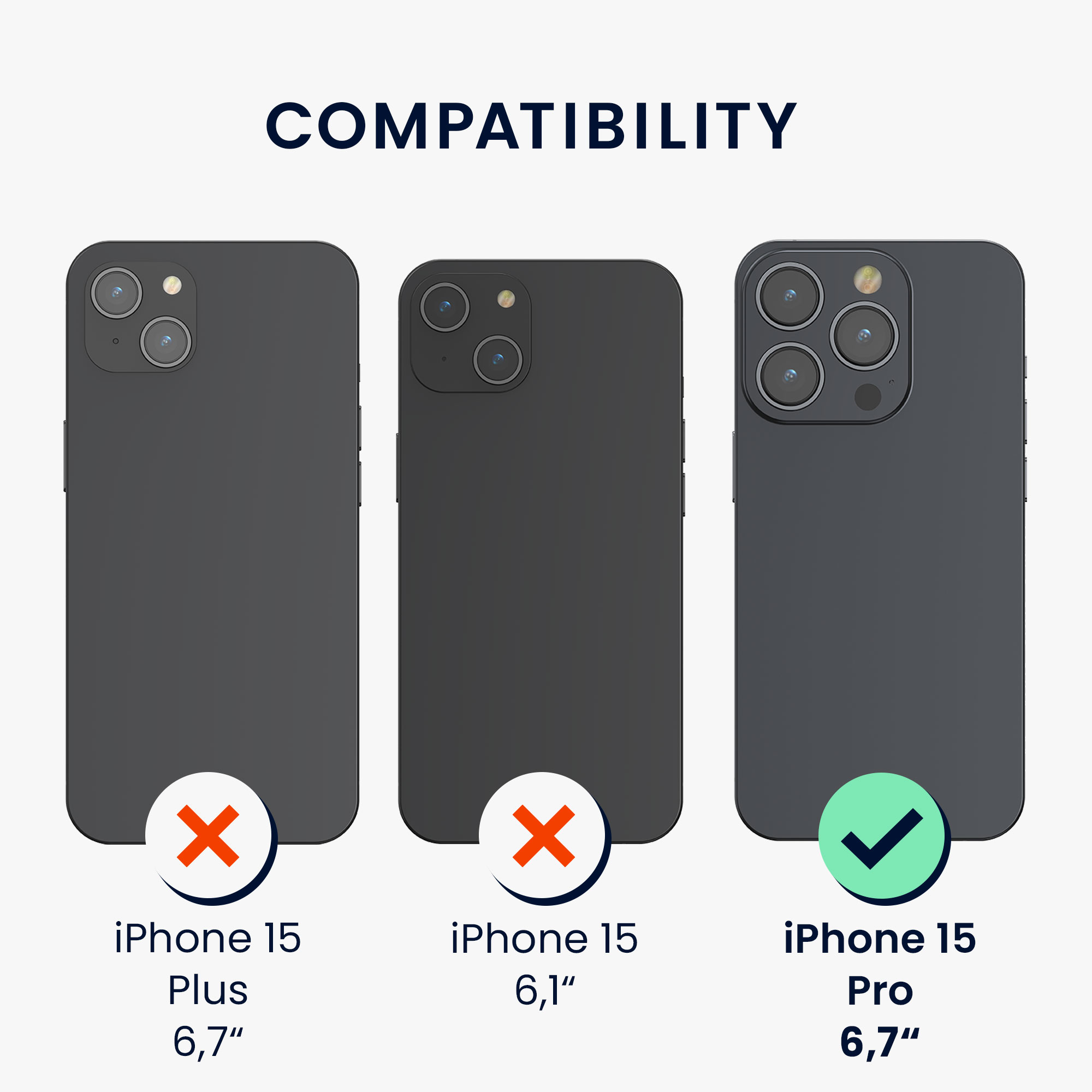 Silikonový kryt kwmobile pro iPhone 15 Pro - korálová