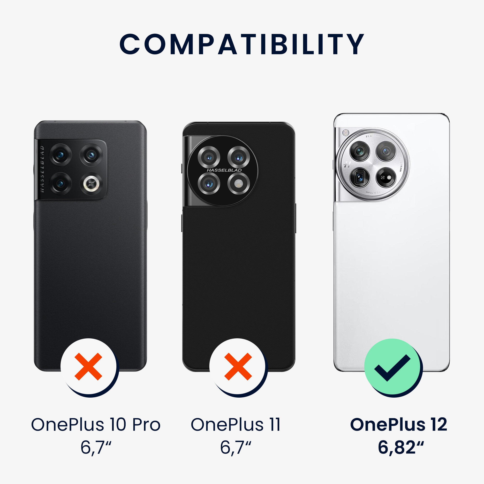 Kryt na mobil OnePlus 12 kwmobile TPU kamenný prach