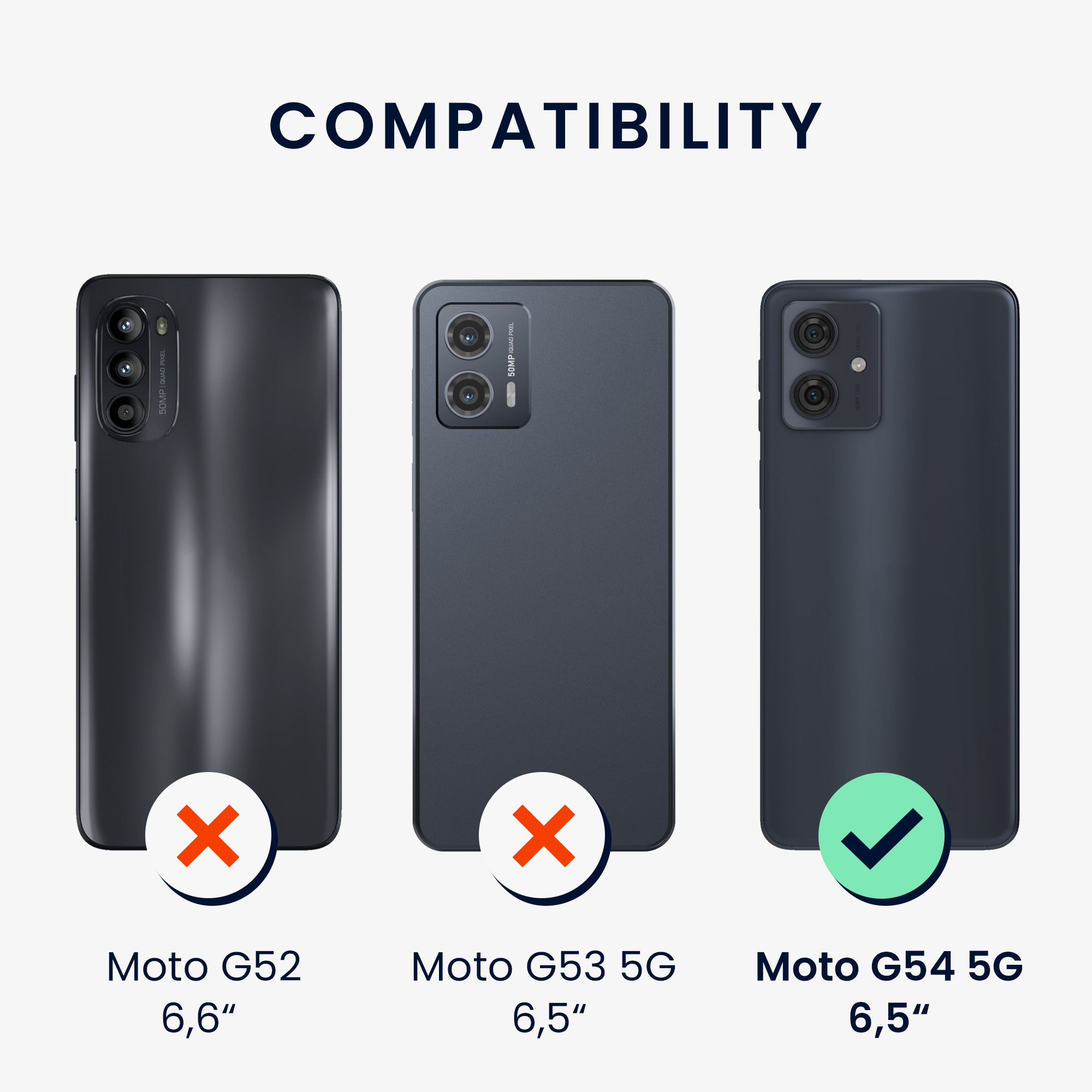 Kryt s popruhem kwmobile pro Motorola Moto G54 5G - Levandulové luční květy / zelená / transparentní
