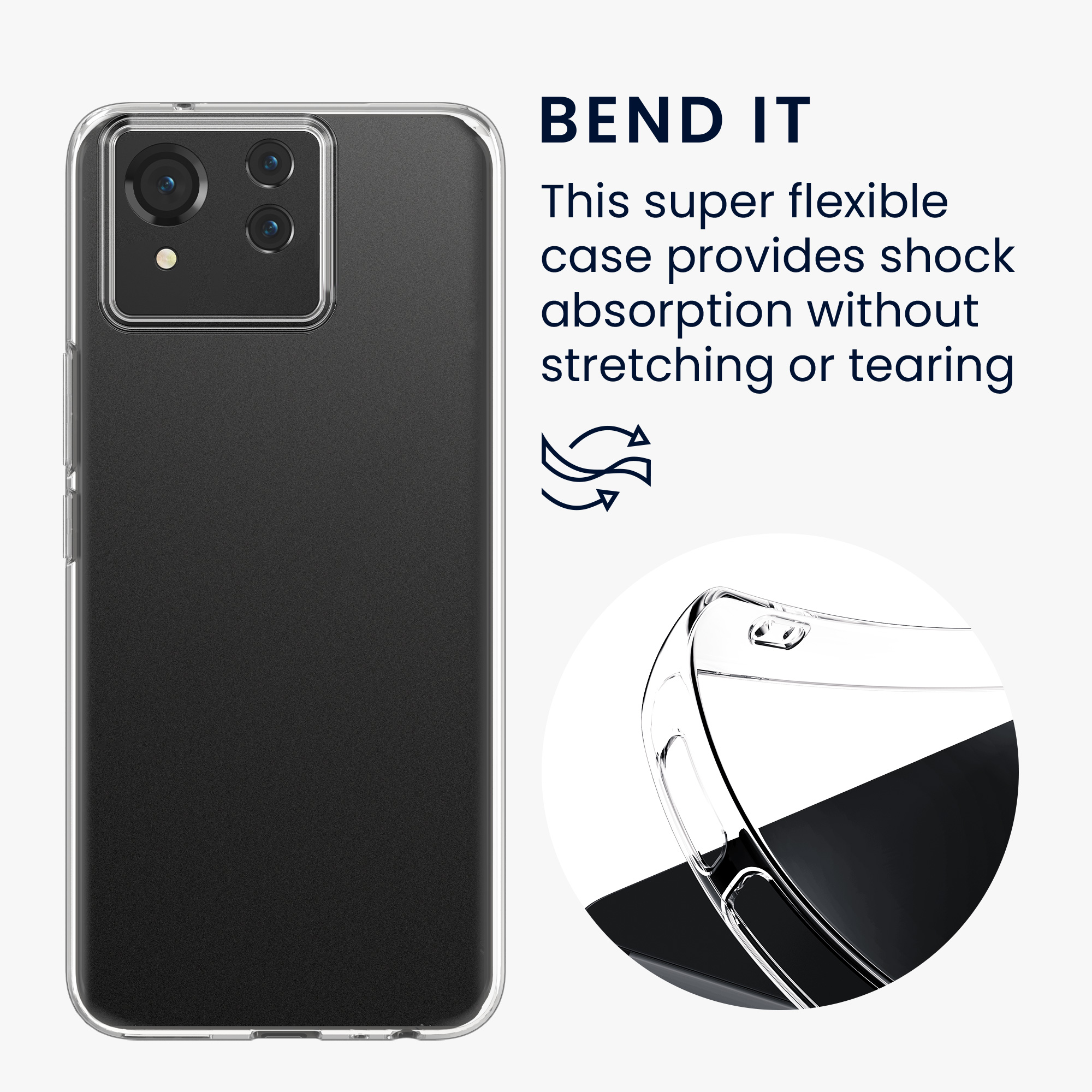 Kryt kwmobile pro ASUS Zenfone 11 Ultra - transparentní