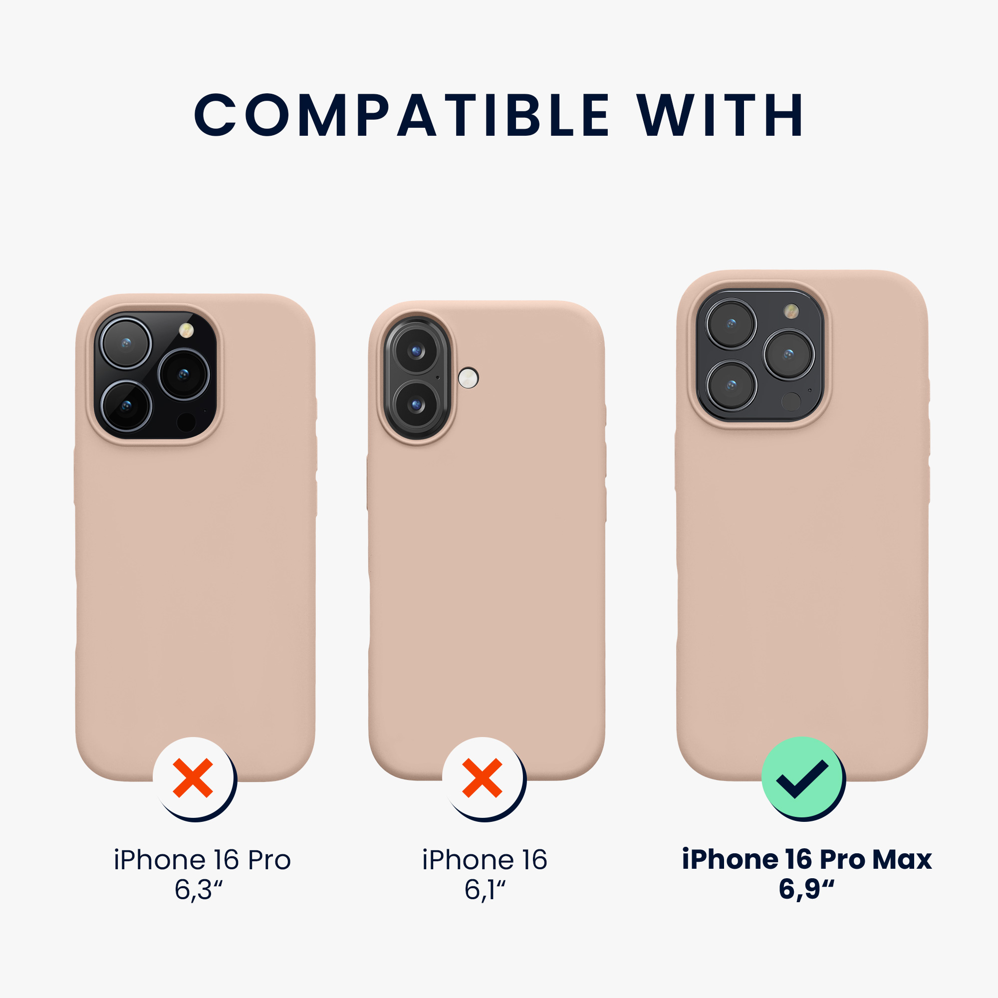 Silikonový kryt na mobil Apple iPhone 16 Pro Max kwmobile - Coconut Swirl