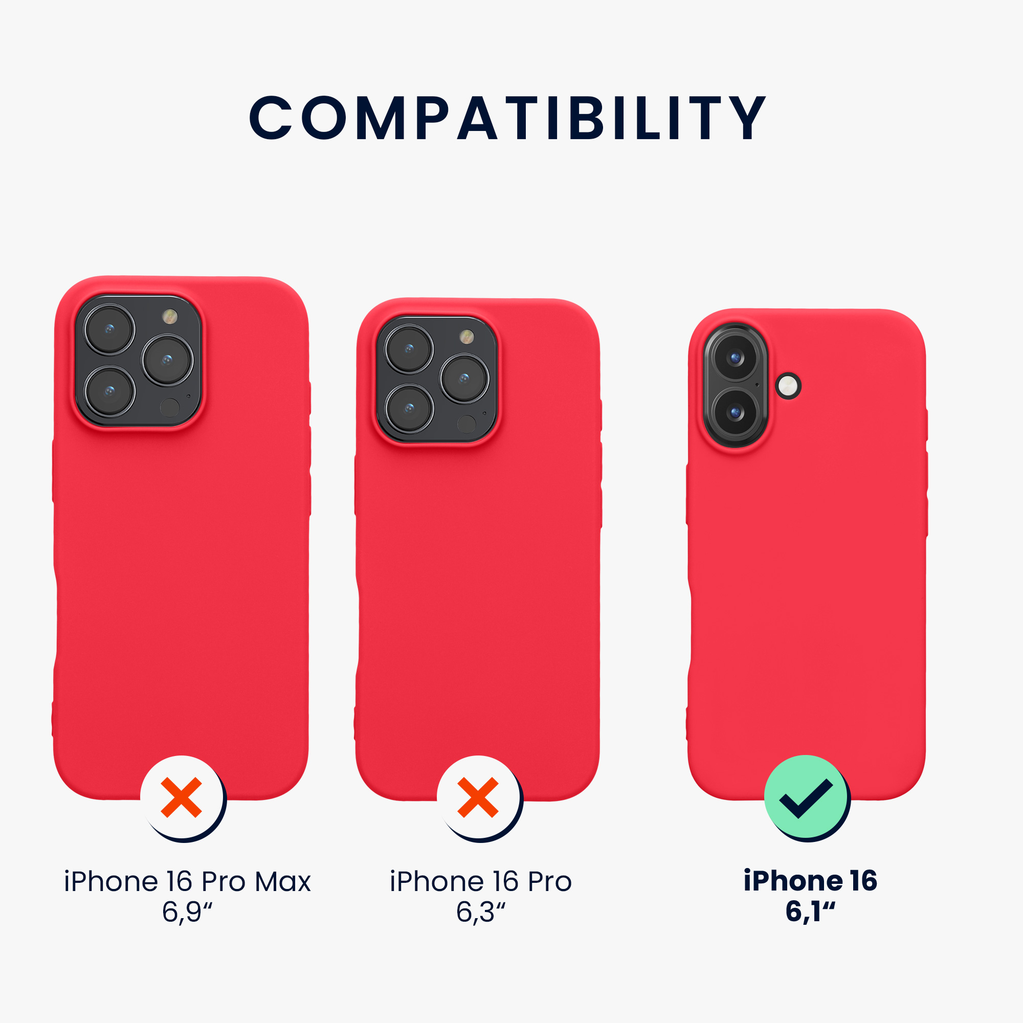 Pouzdro pro Apple iPhone 16 kwmobile TPU - neonově růžová