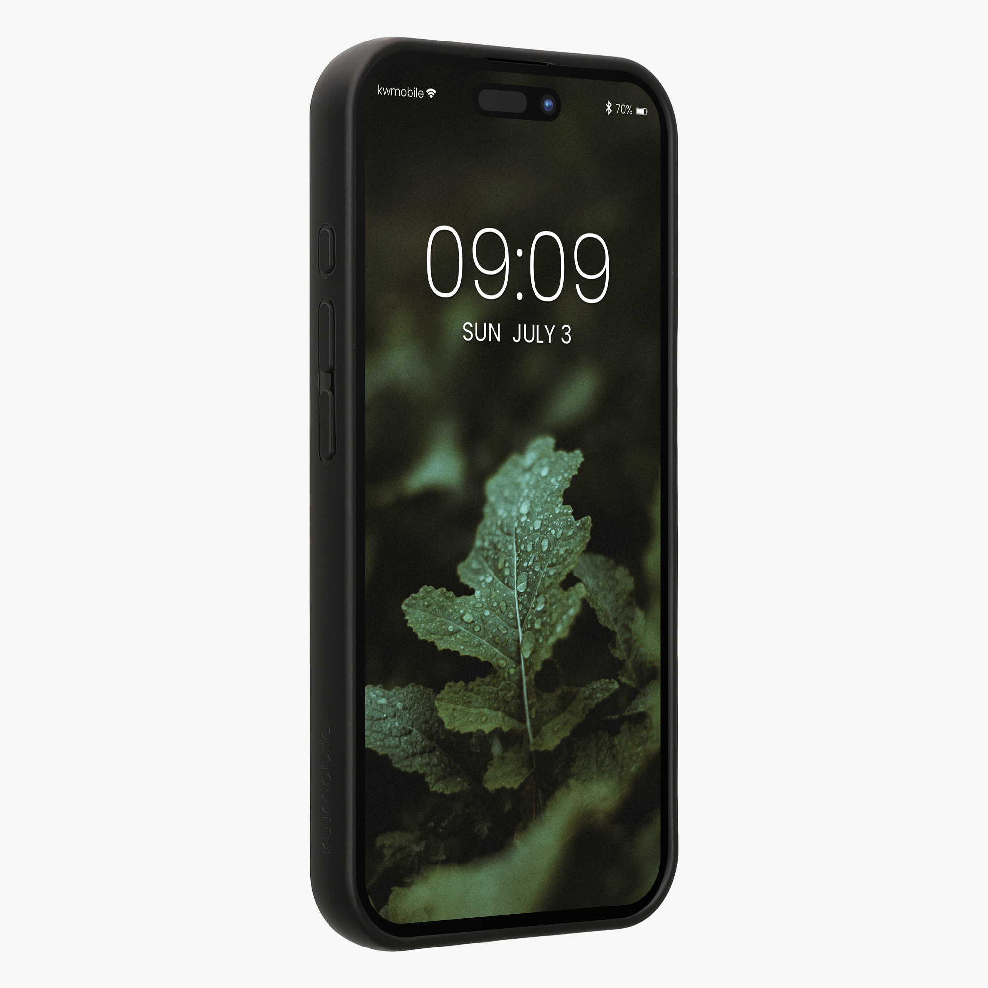 Dřevěné pouzdro pro Apple iPhone 16 kwmobile - tvrdý obal v přírodní barvě