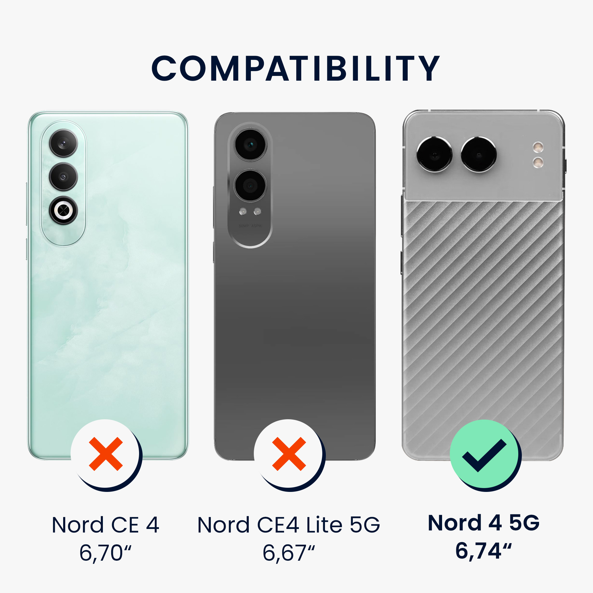 Kwmobile Silikonový kryt OnePlus Nord 4 5G černá