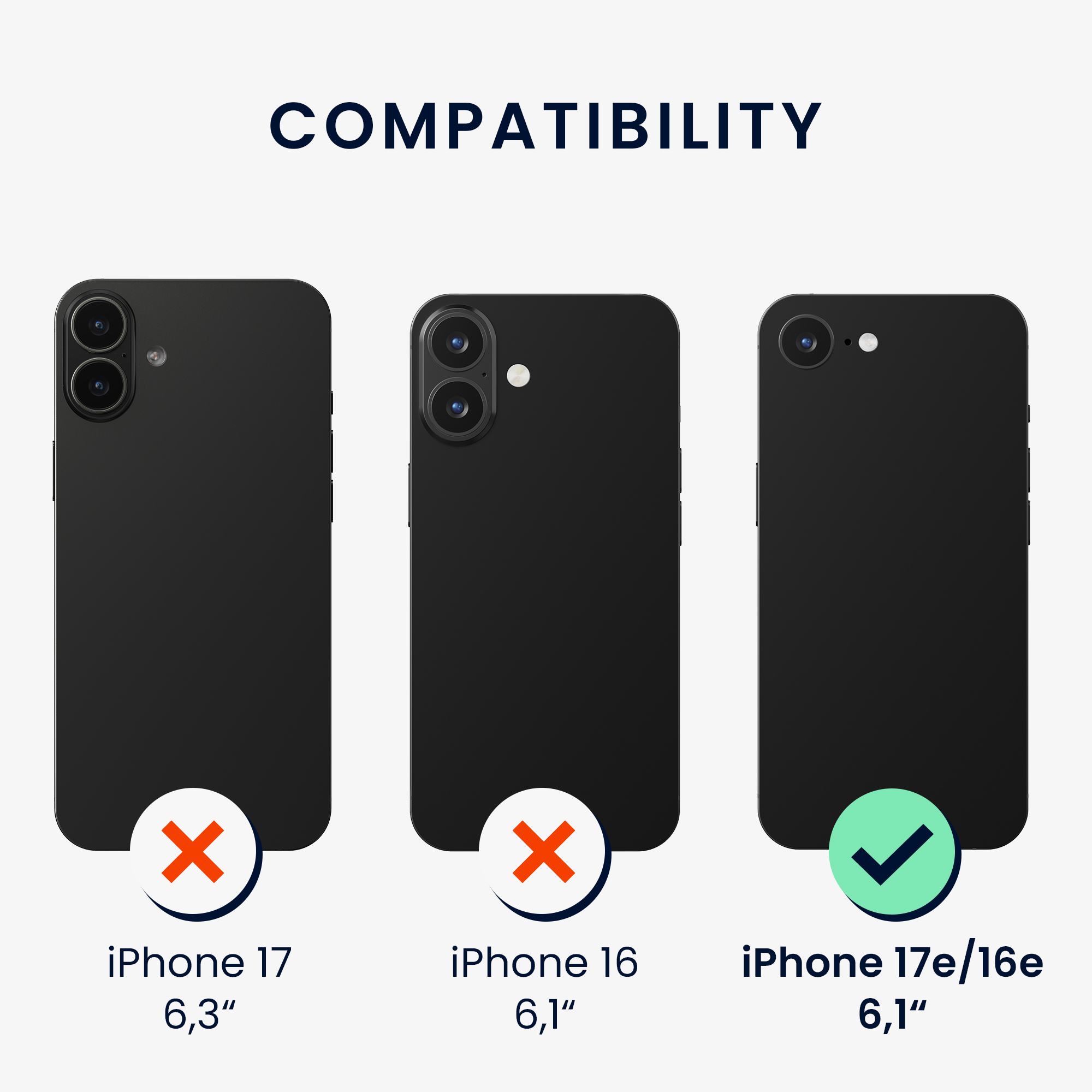 Pouzdro pro Apple iPhone 17e / iPhone 16e kwmobile silikonové - orchidejová fialová