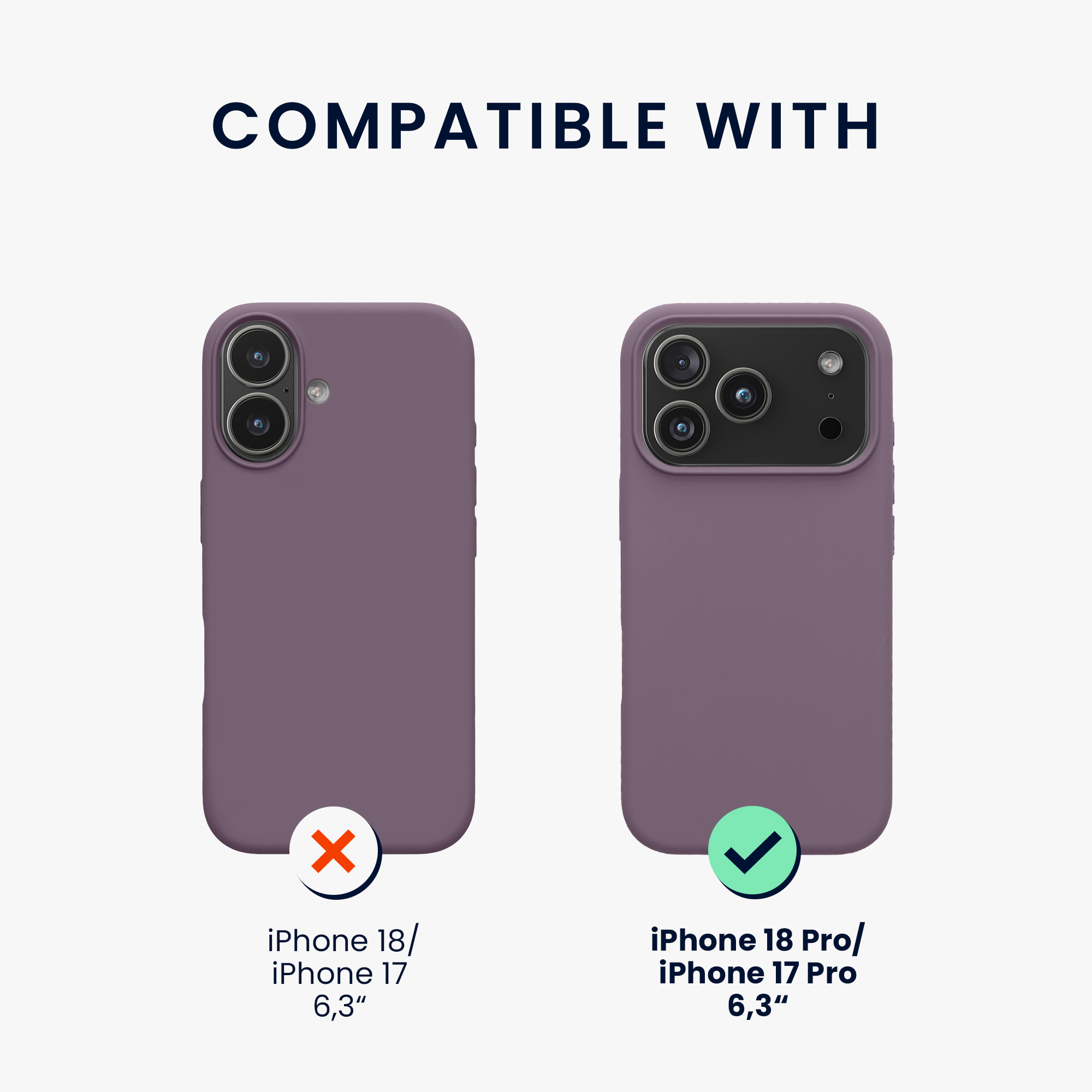 Pouzdro pro Apple iPhone 18 Pro / iPhone 17 Pro kwmobile silikonové - pastelová kosatcová