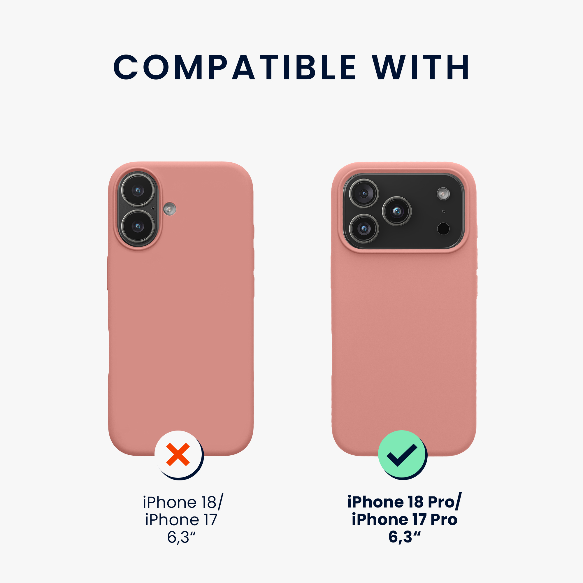 Pouzdro pro Apple iPhone 18 Pro / iPhone 17 Pro kwmobile silikonové - zimní růže