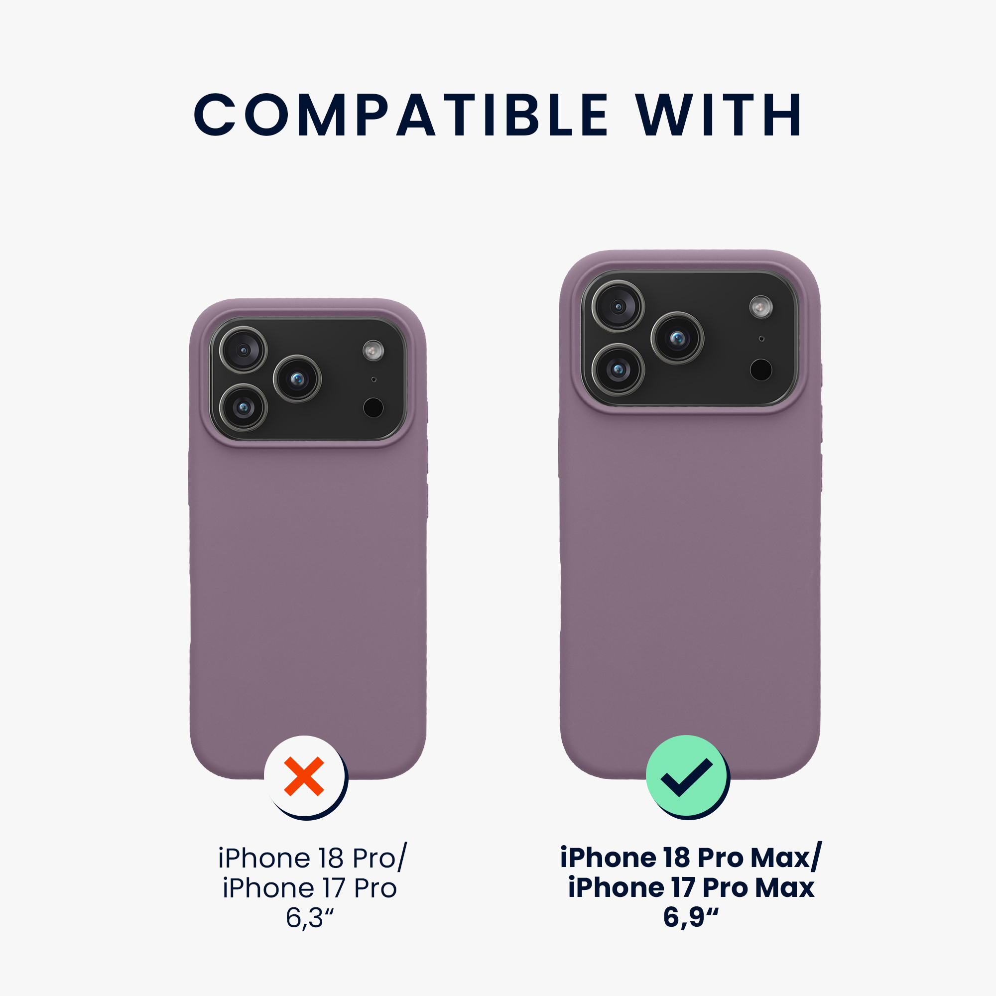 Pouzdro pro Apple iPhone 18 Pro Max / iPhone 17 Pro Max kwmobile silikonové - pastelová kosatcová