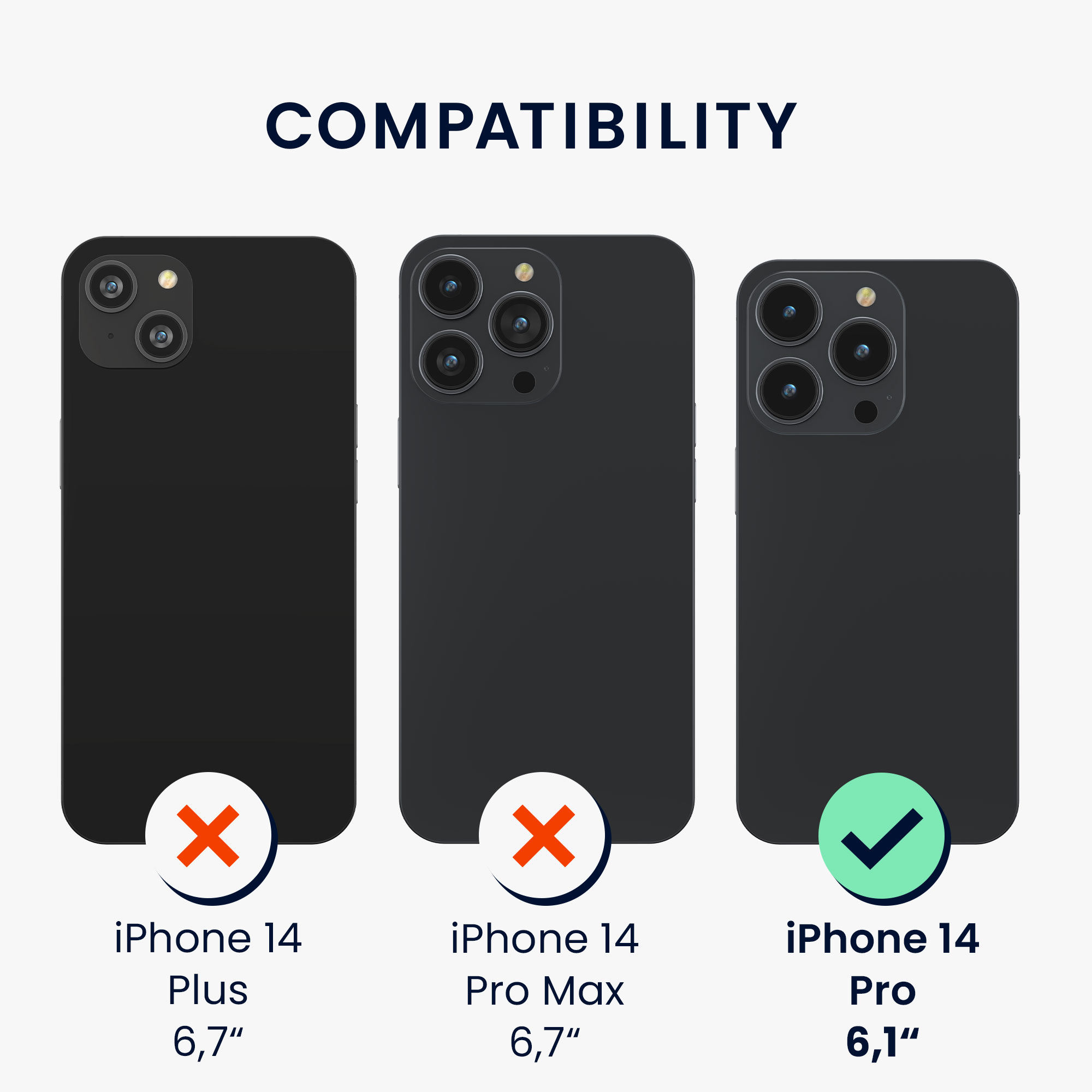 Kryt kwmobile slim soft-touch iPhone 14 Pro neonově růžová