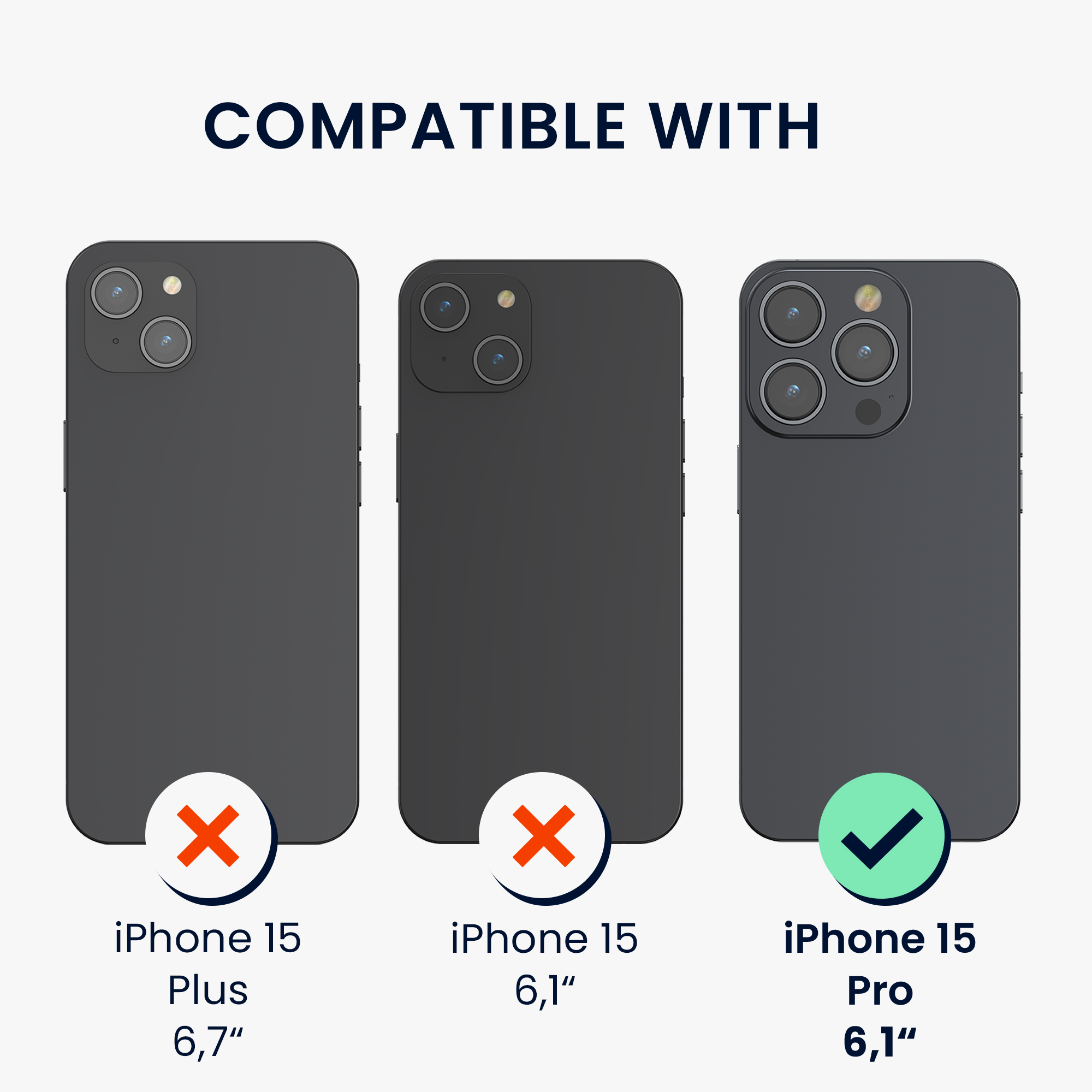 Nabíječka kwmobile MagSafe s otočným stojánkem carbon iPhone 15 Pro černá