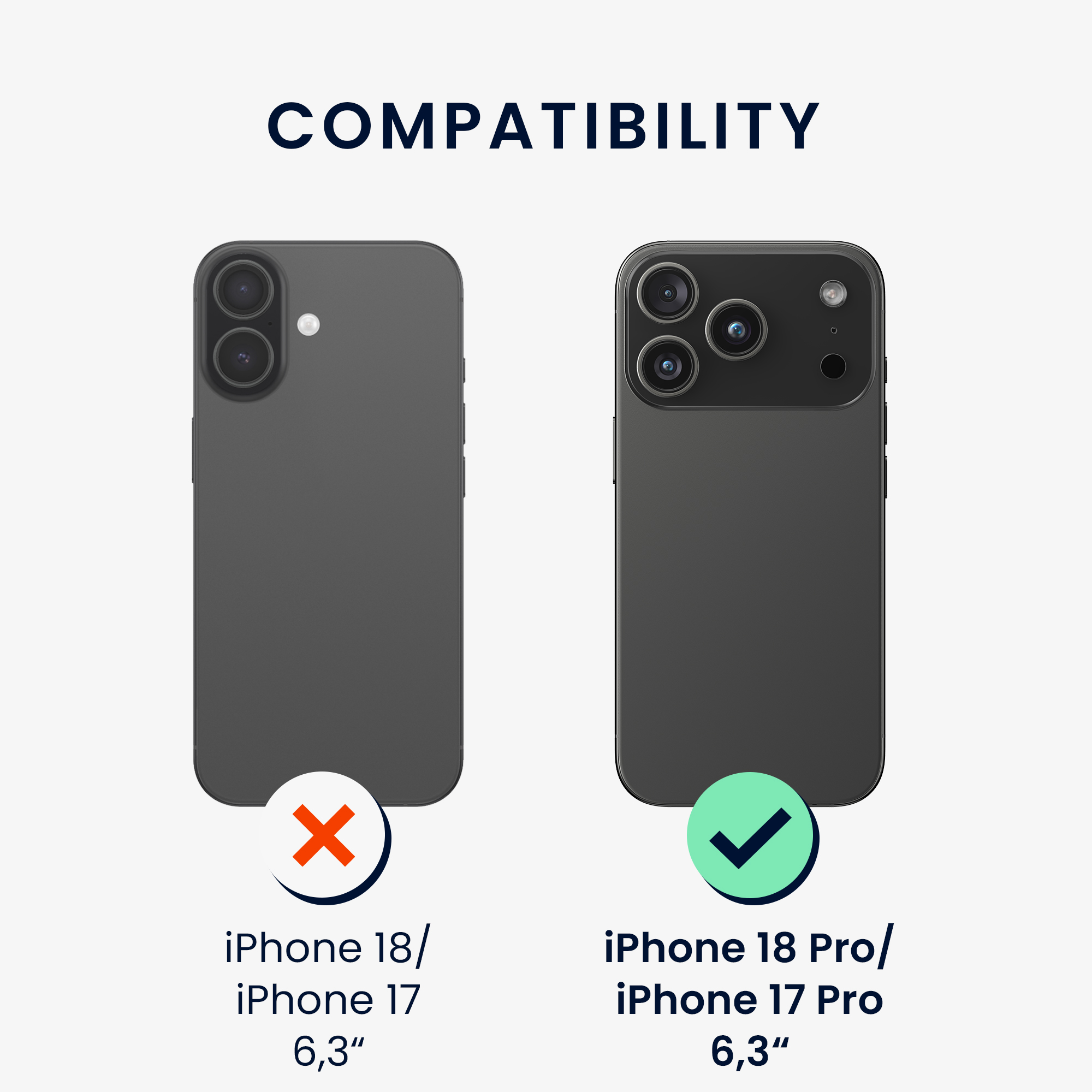 Ochranné pouzdro z pravého dřeva pro Apple iPhone 18 Pro / iPhone 17 Pro kwmobile dřevěné - dřevo, tmavě hnědá
