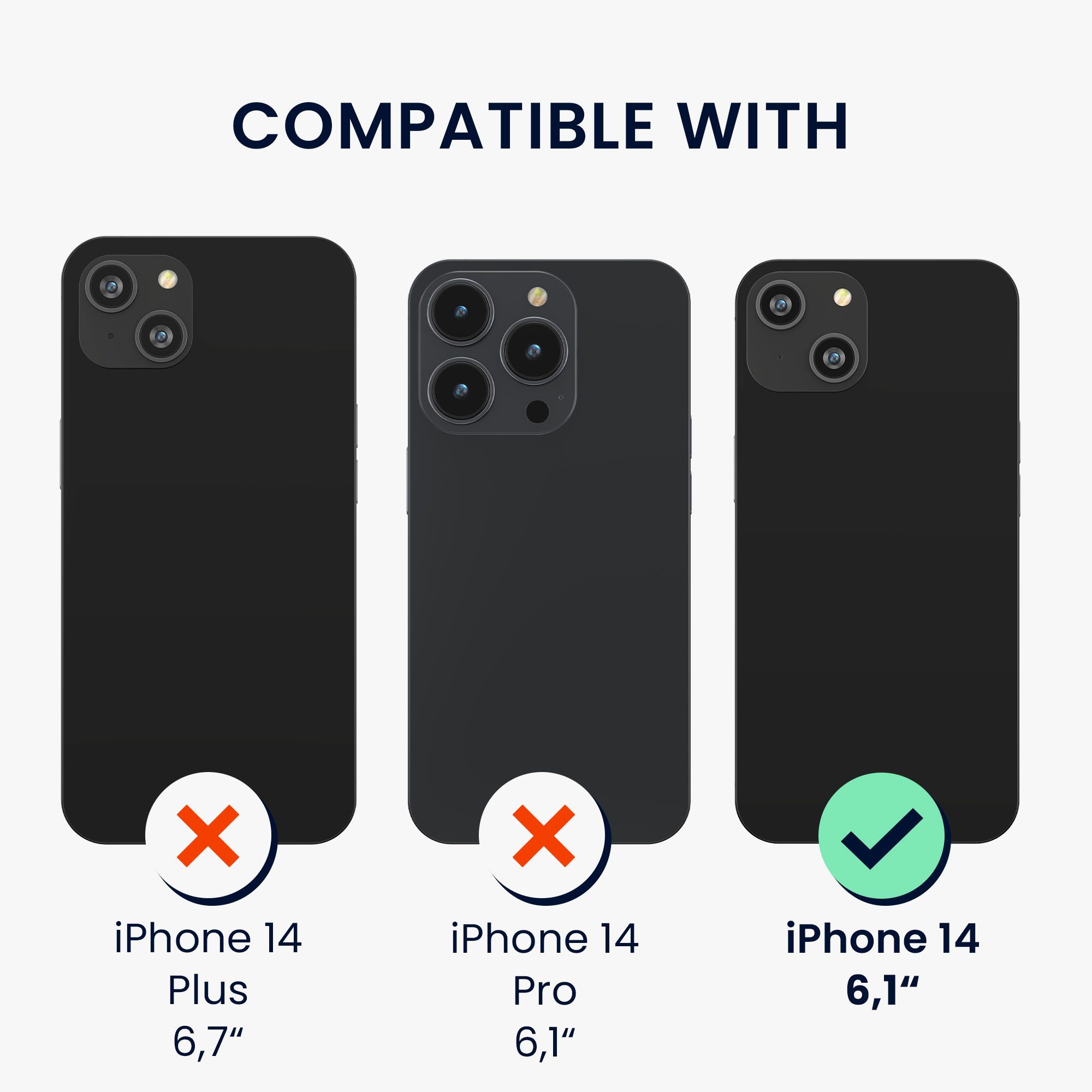 Ochranné pouzdro z pravého dřeva pro Apple iPhone 14 kwmobile dřevěné - motiv dřevěný kompas