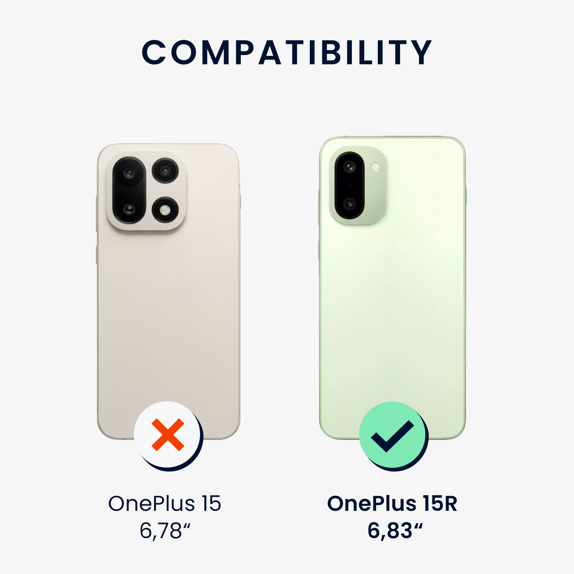 Pouzdro pro OnePlus 15R kwmobile TPU - vínově fialová