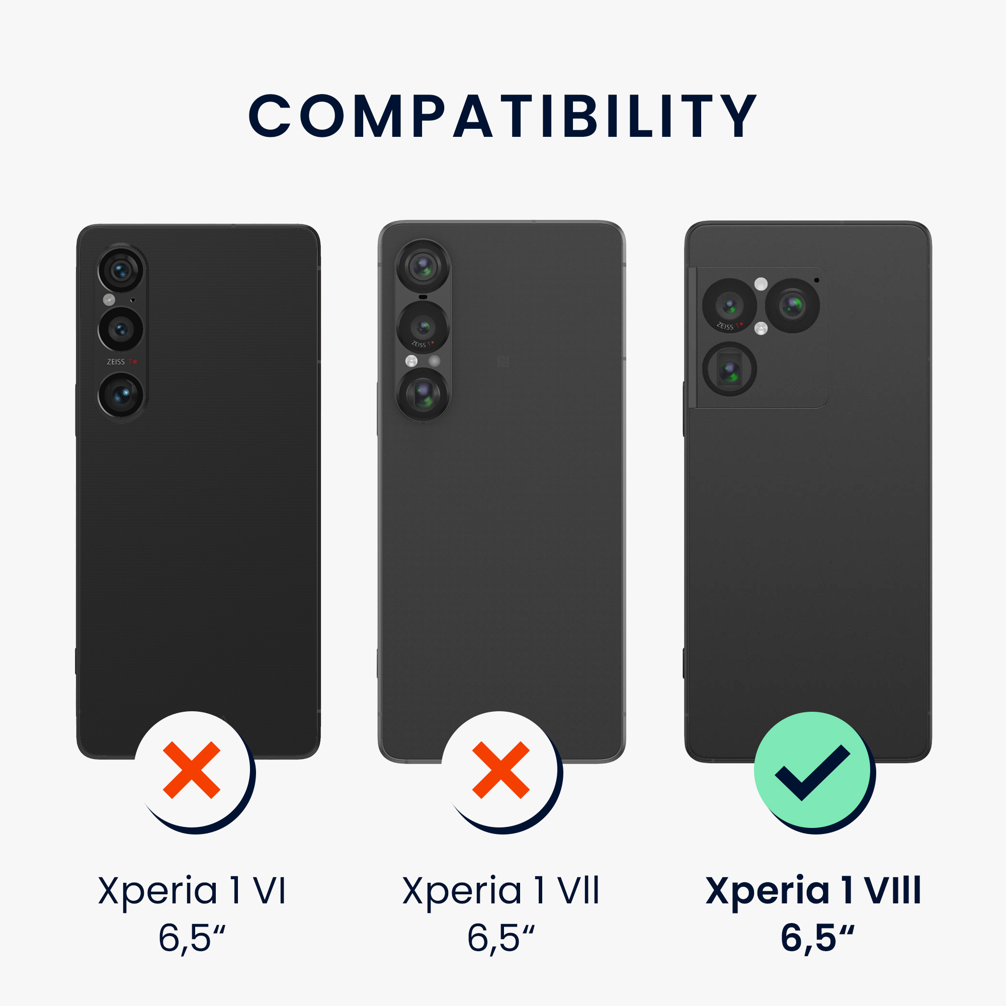 Pouzdro pro Sony Xperia 1 VIII kwmobile TPU - černá