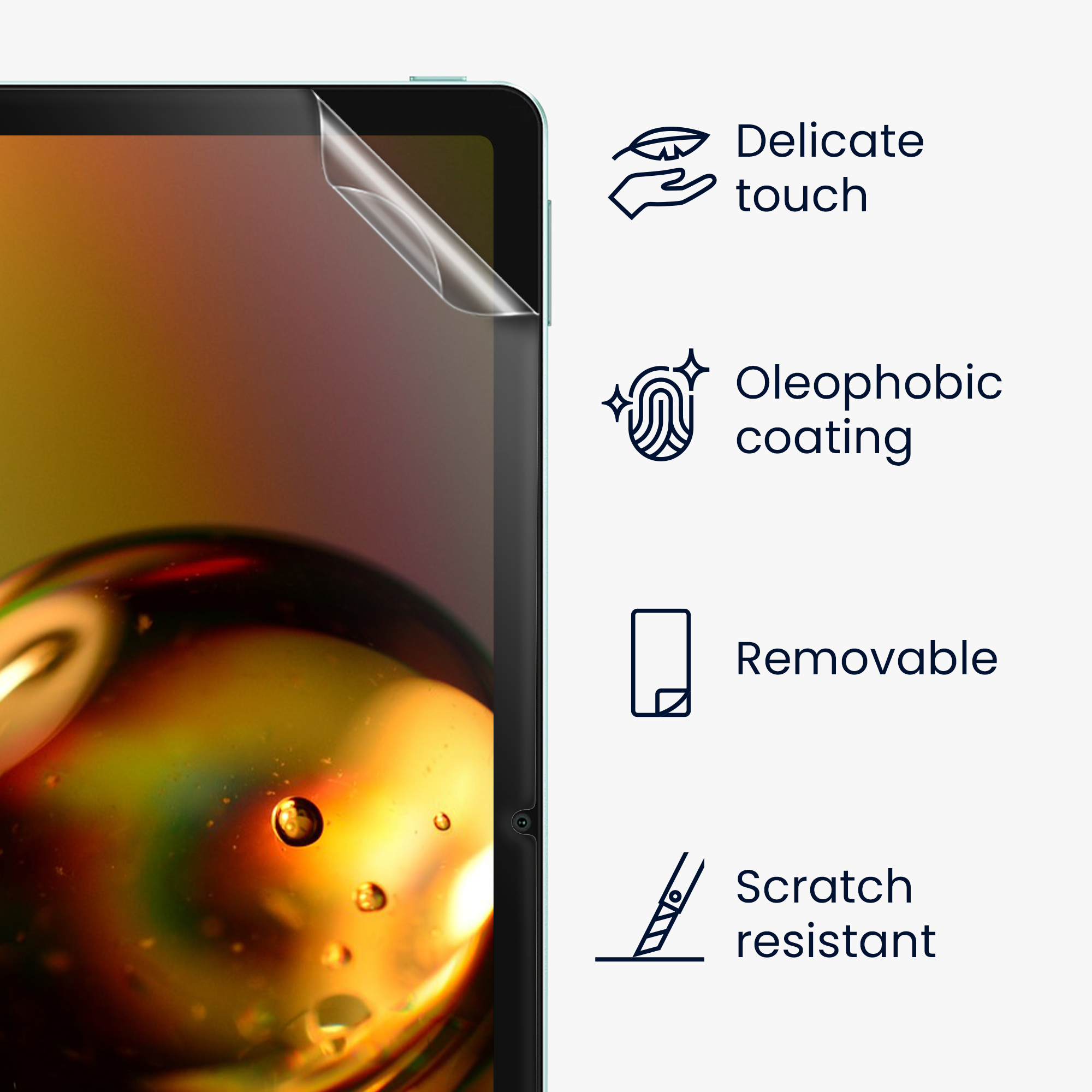 kwmobile matná ochranná fólie Redmi Pad SE 2 ks