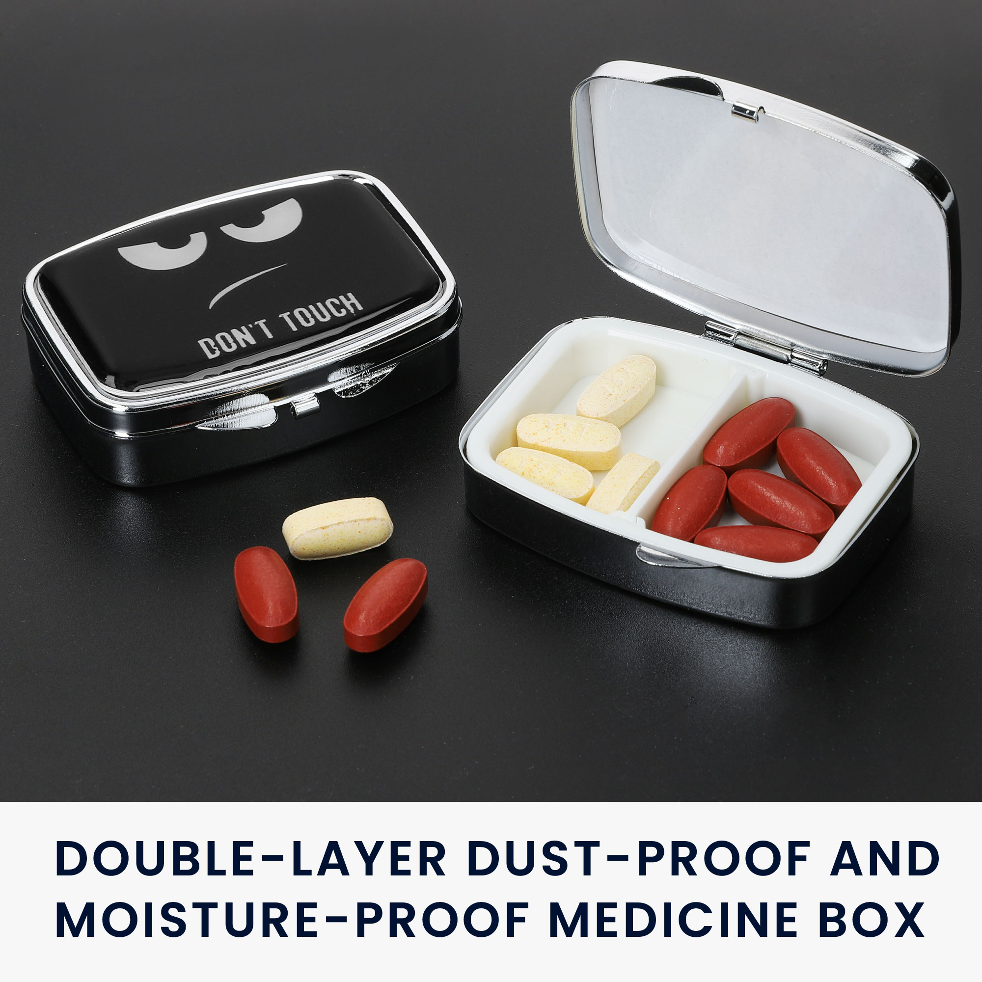 Krabička na léky kwmobile - Boxes for Medicines and Pills