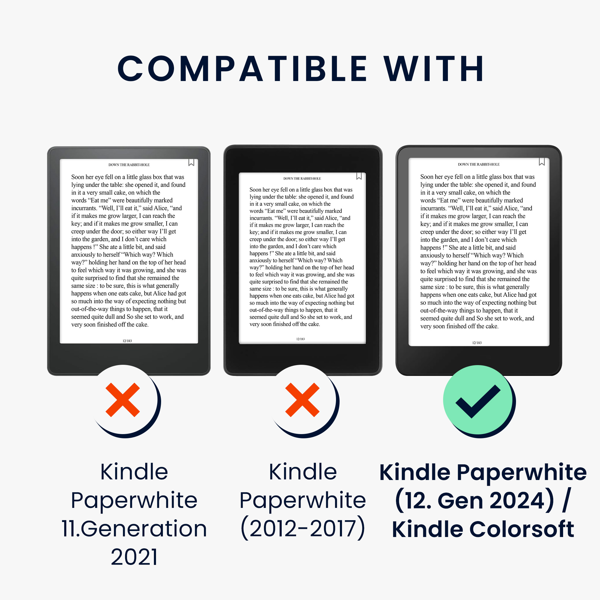 Pouzdro na čtečku kwmobile pro Amazon Kindle Paperwhite (2024)/Colorsoft - motiv dívka a knihy