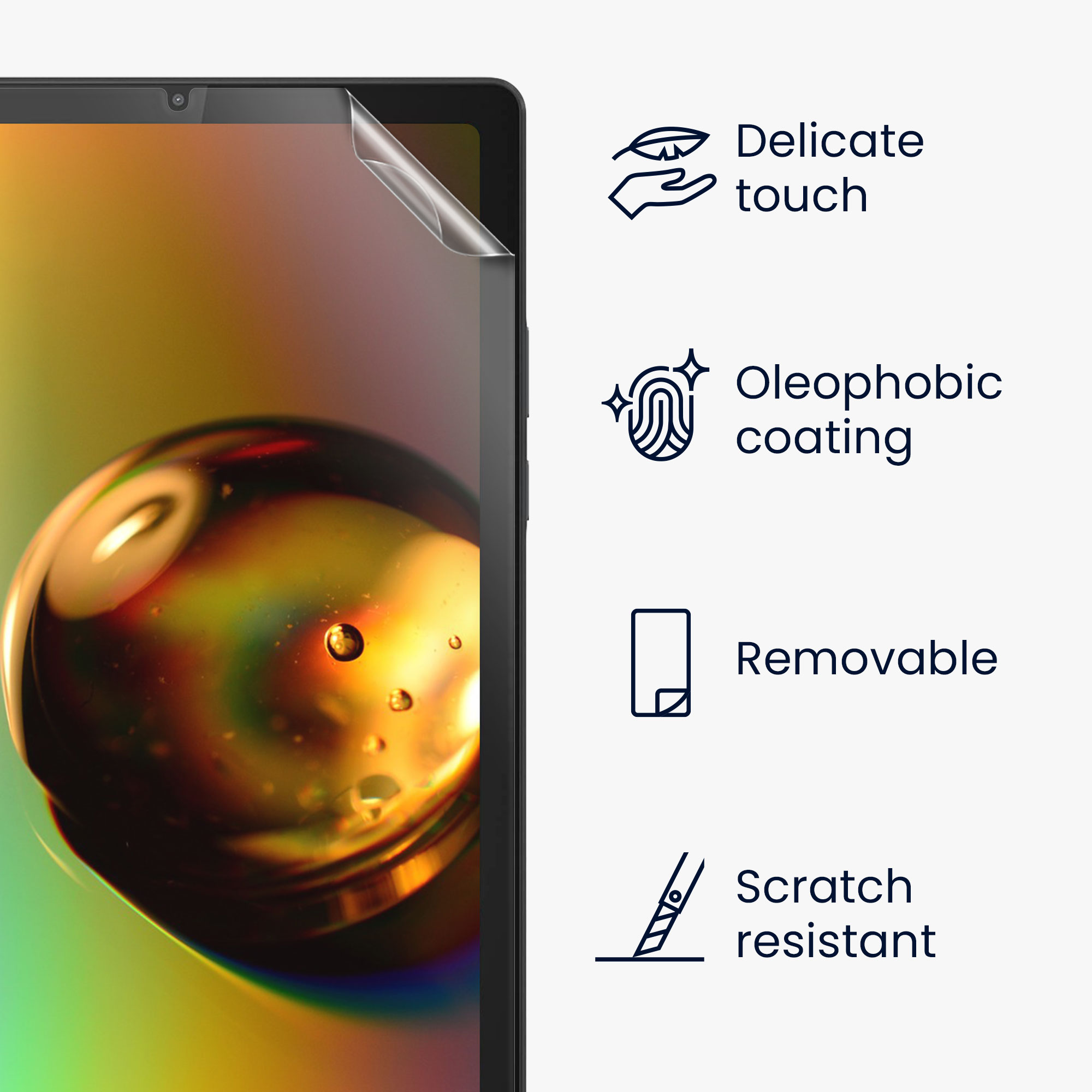 2x Ochranná fólie Lenovo Smart Tab M9 kwmobile - 2x anti-reflective matná film for tablet