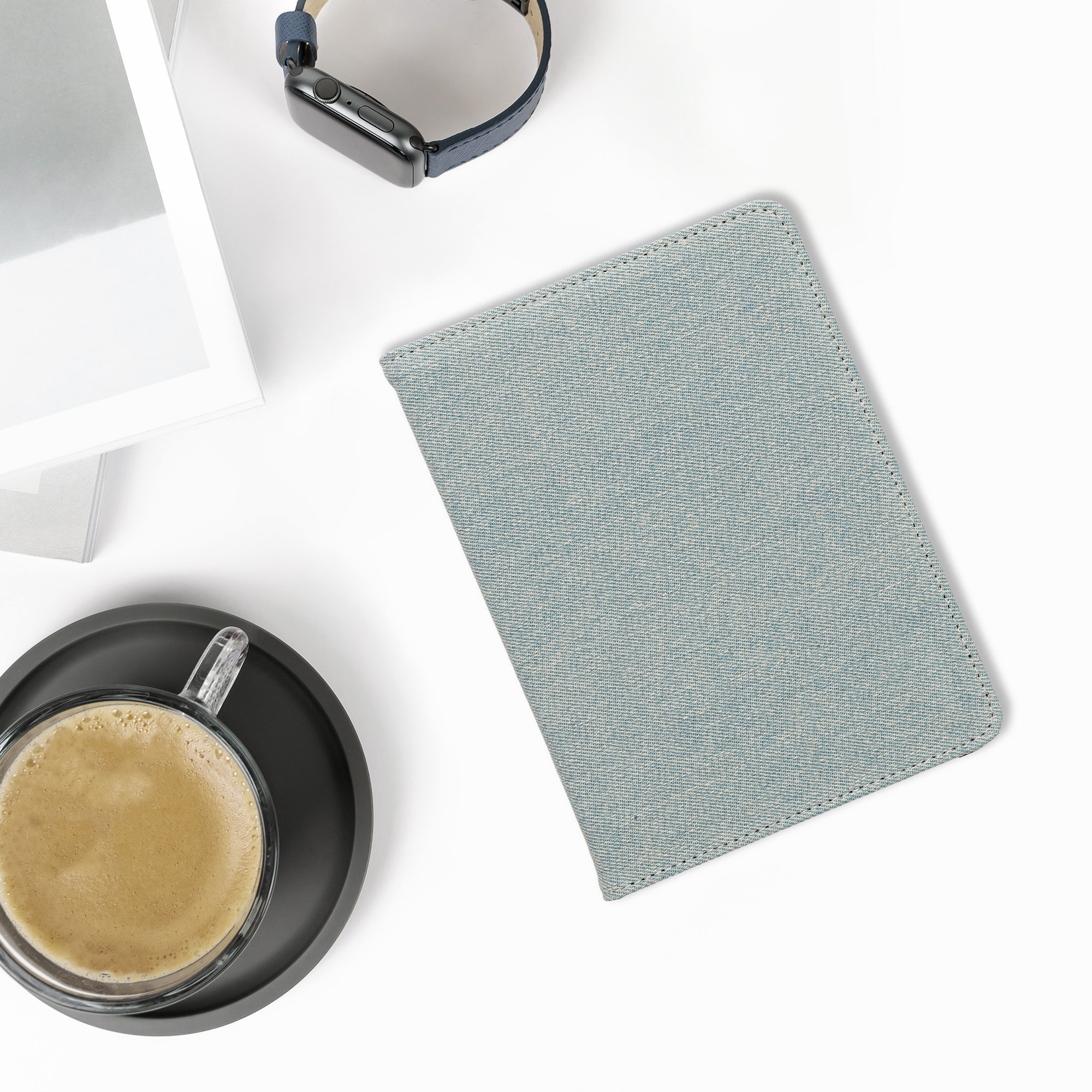 Pouzdro na čtečku kwmobile pro Amazon Kindle Paperwhite (2024)/Colorsoft - světle modrá
