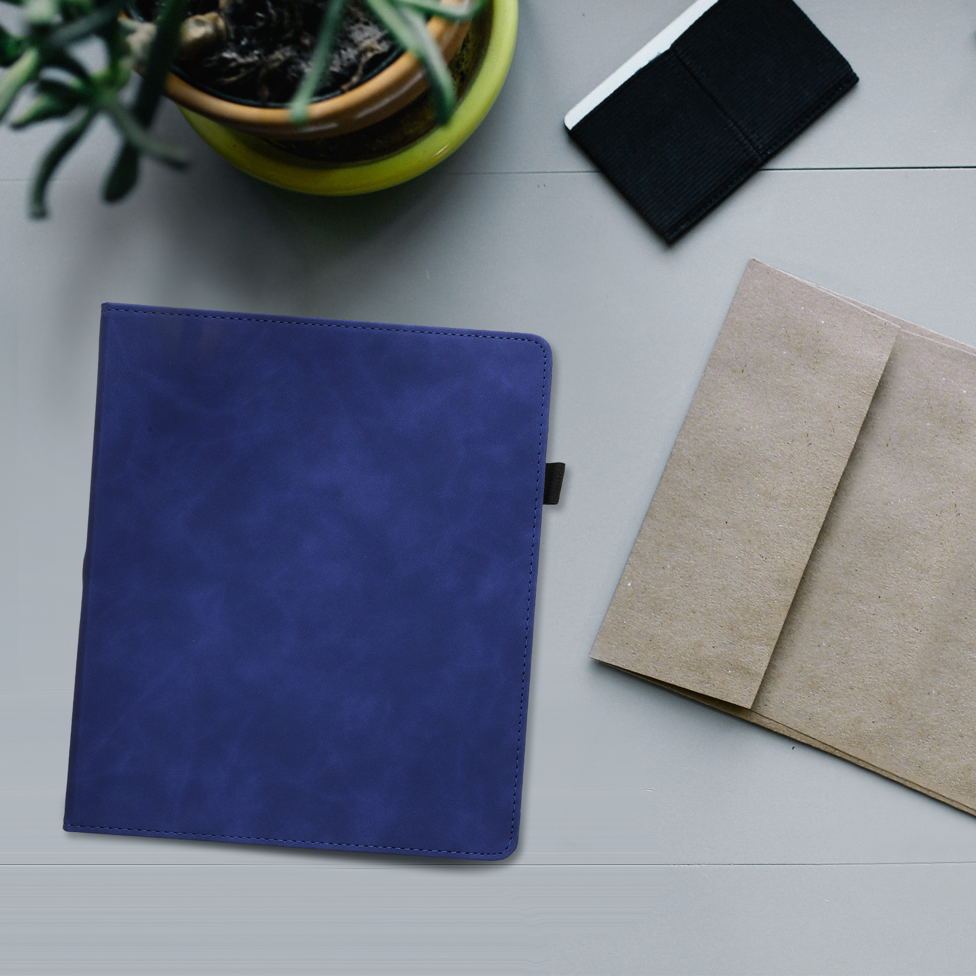 Pouzdro na čtečku kwmobile Kindle Scribe 2022/2024 - tmavě modrá