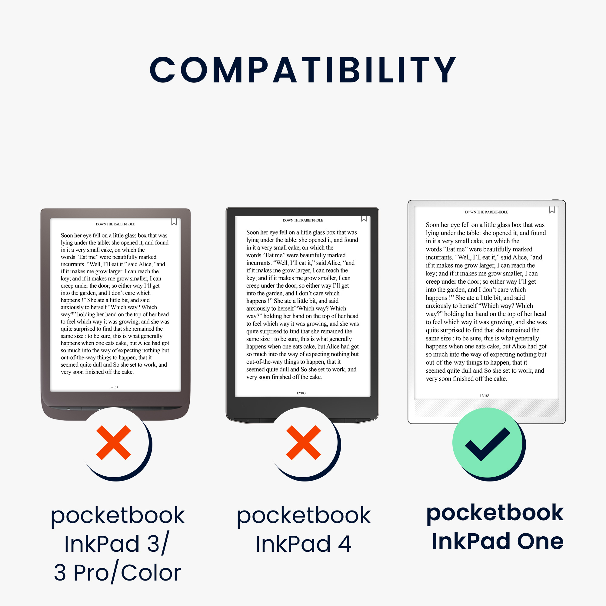 Obal pro Pocketbook InkPad One kwmobile se stojánkem tenké z eko kůže - petrolejová