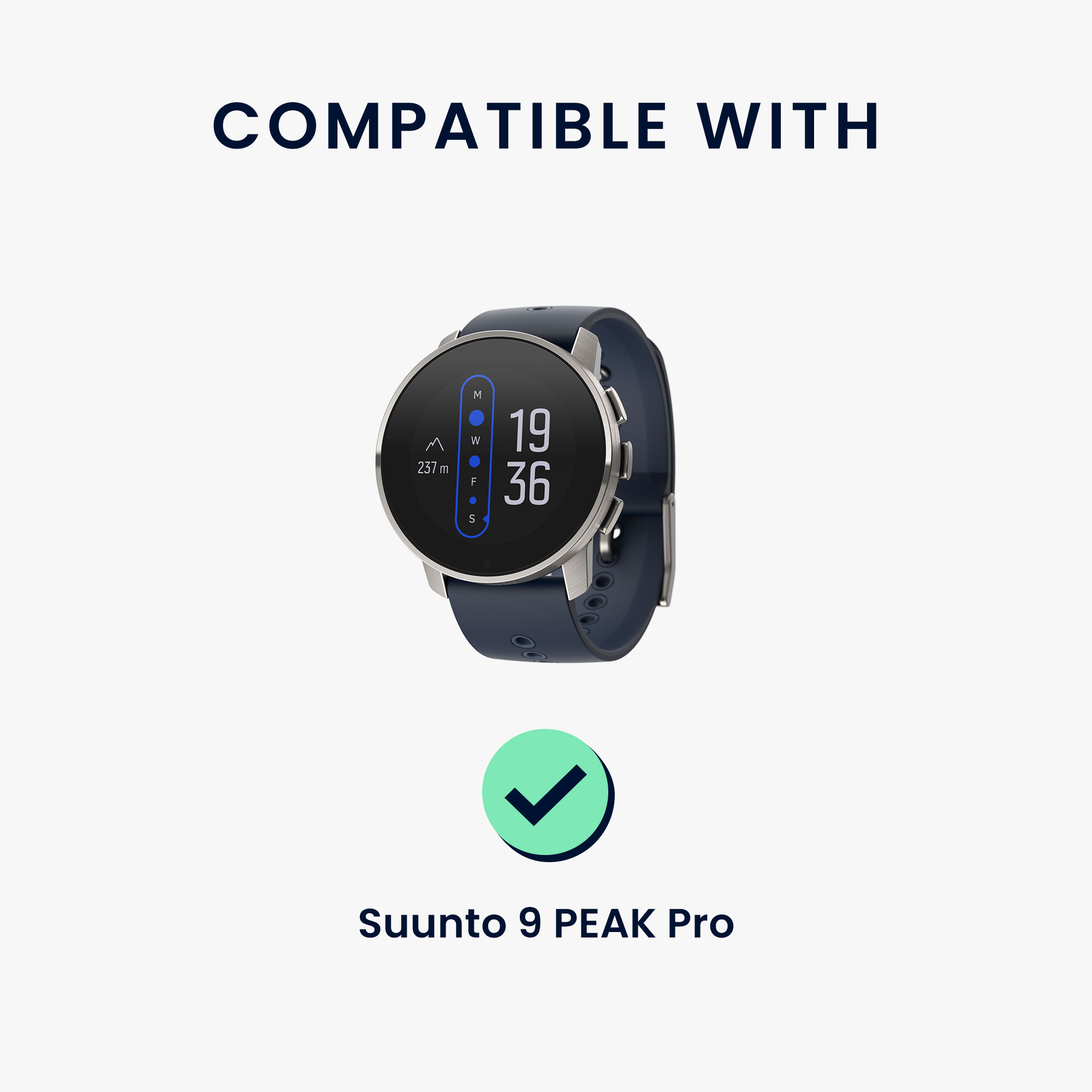 Nabíjecí kabel Suunto 9 Peak Pro kwmobile USB-A černý