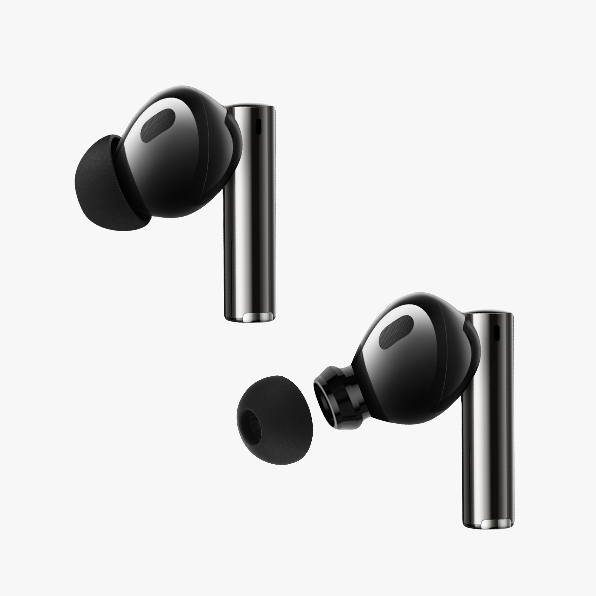 Silikonové špunty náhradní sluchátka Xiaomi Realme Buds Air 5 Pro 6 ks kwmobile