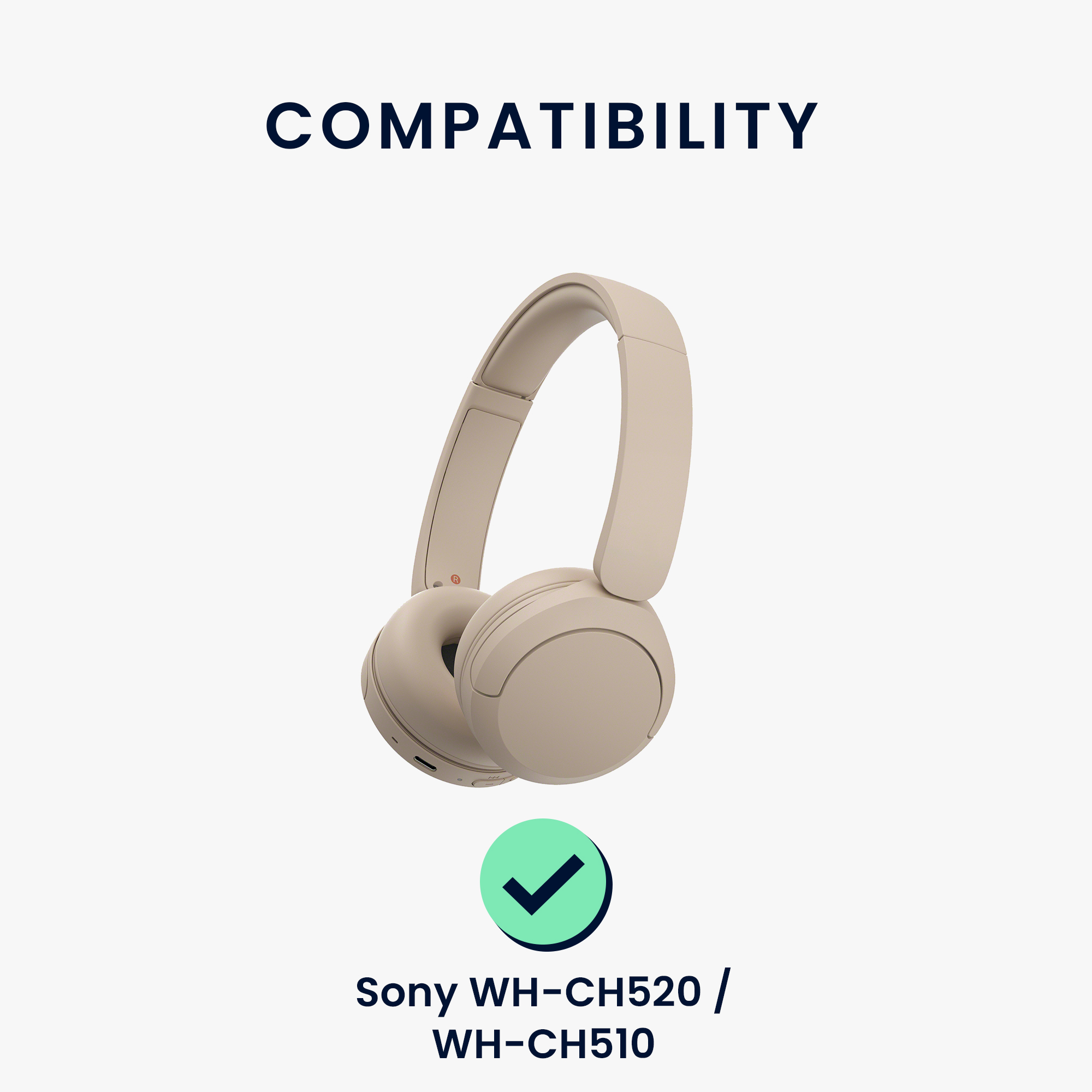 Pouzdro na sluchátka kwmobile pro WH-CH520 / WH-CH510 / MDR-ZX110